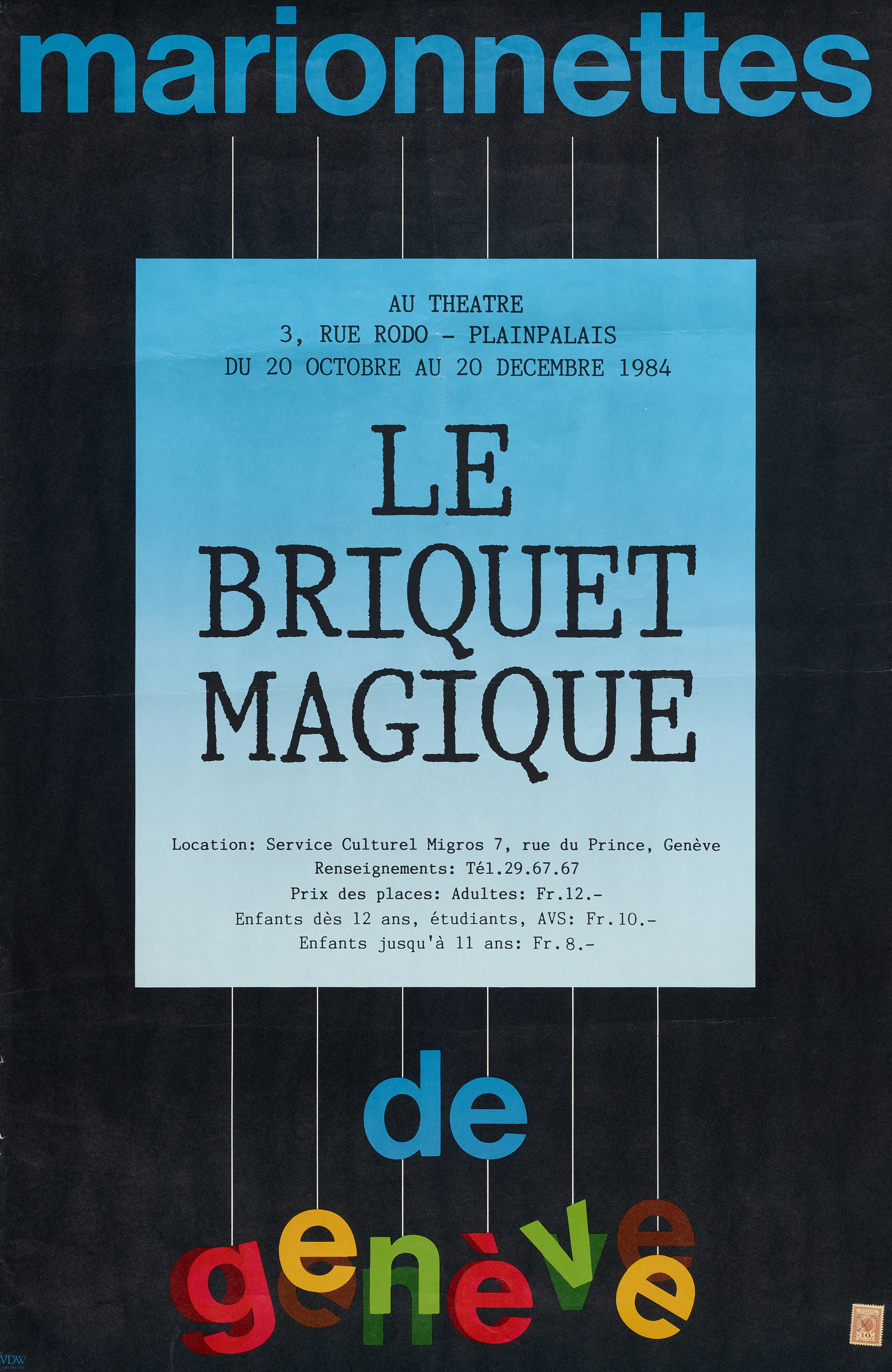 Le briquet magique, au Théâtre des Marionnettes de Genève