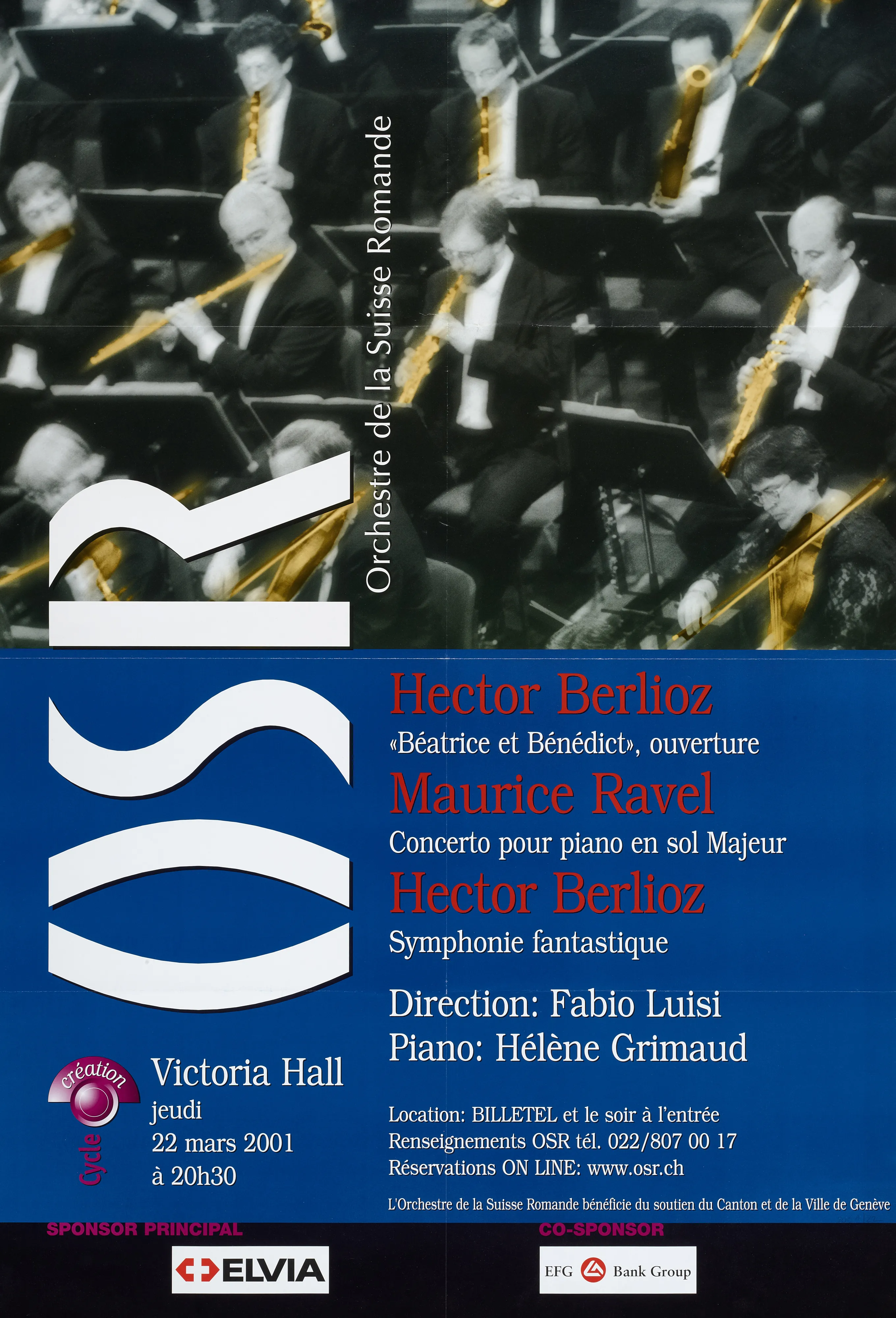 OSR. Berlioz, Ravel, Berlioz