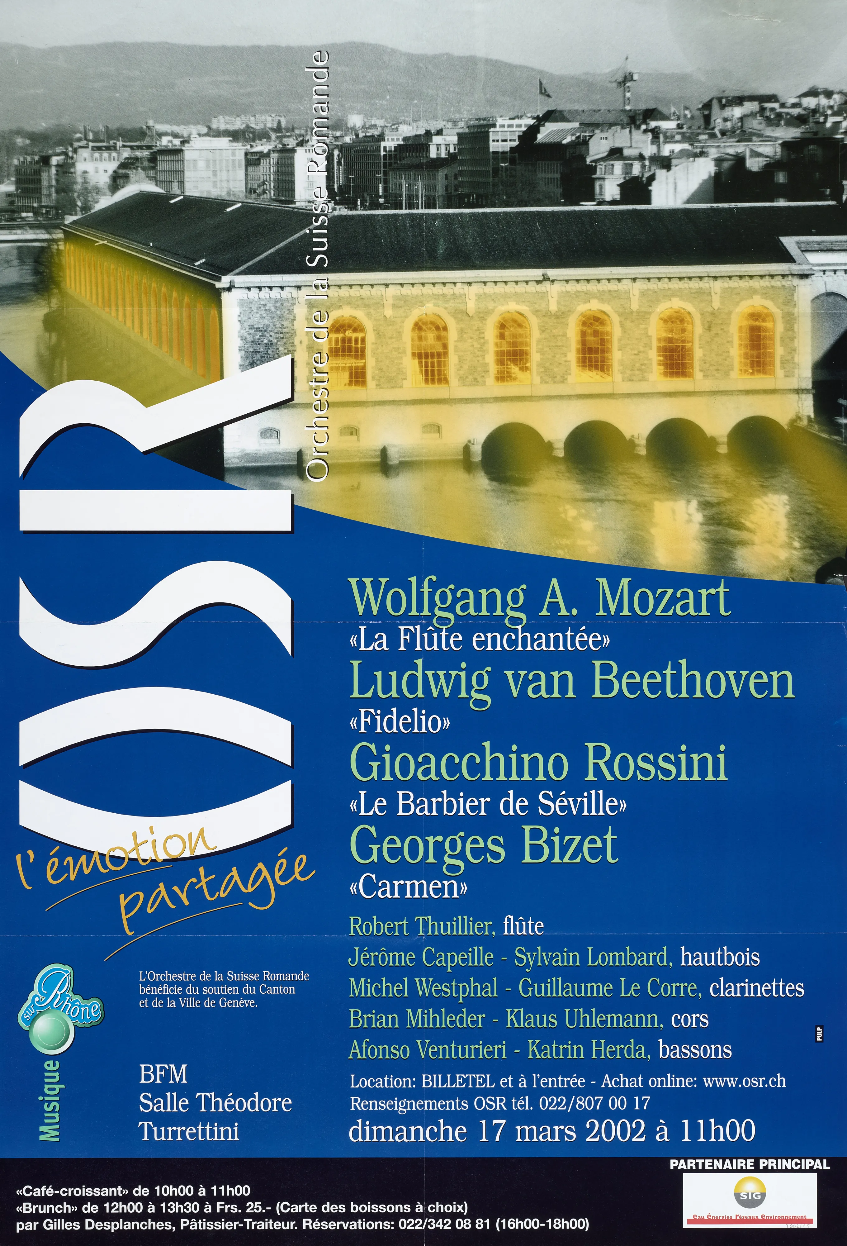 OSR. Mozart, Beethoven, Rossini, Bizet