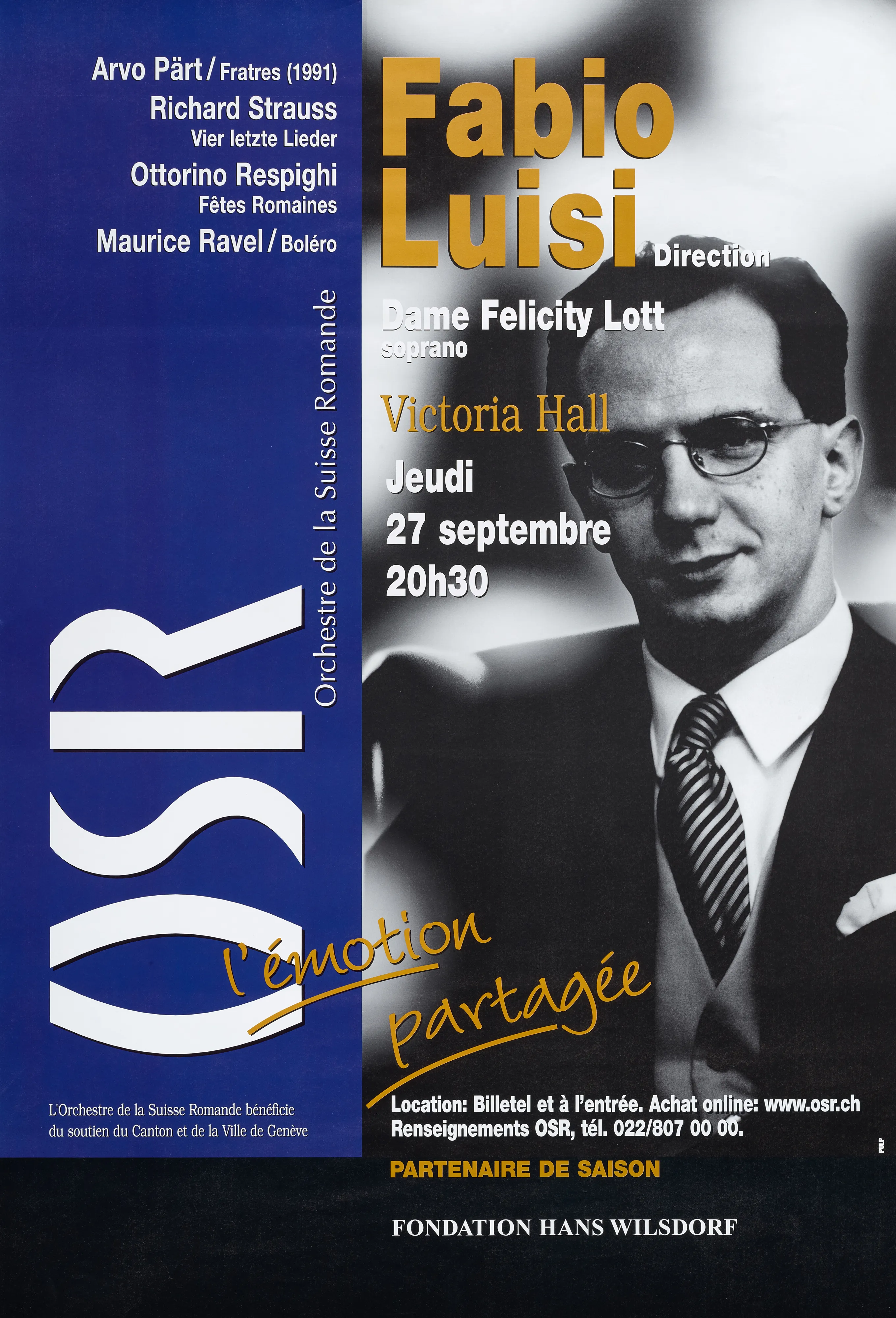 OSR. Fabio Luisi