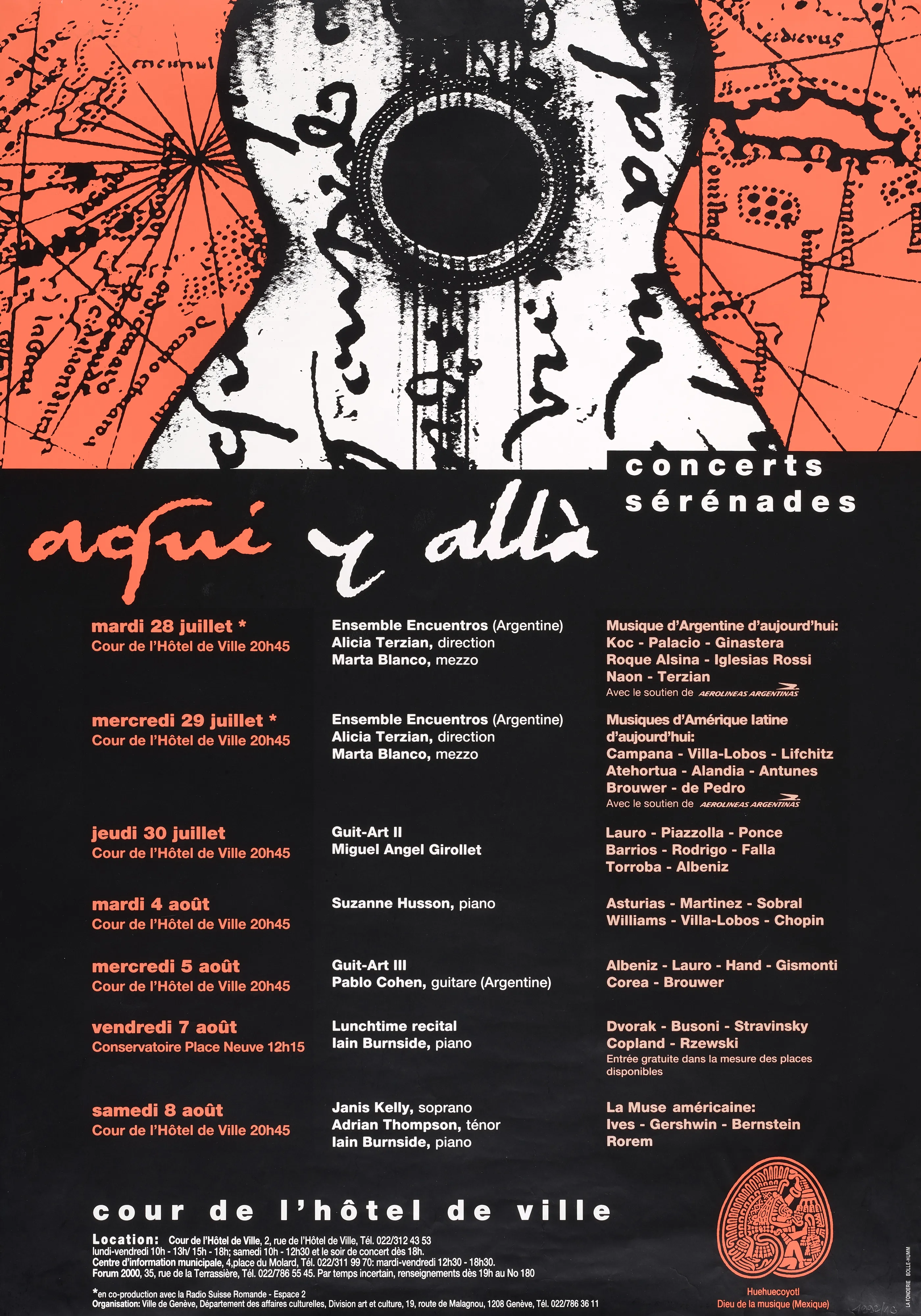 Concerts sérénades, Aqui y allà