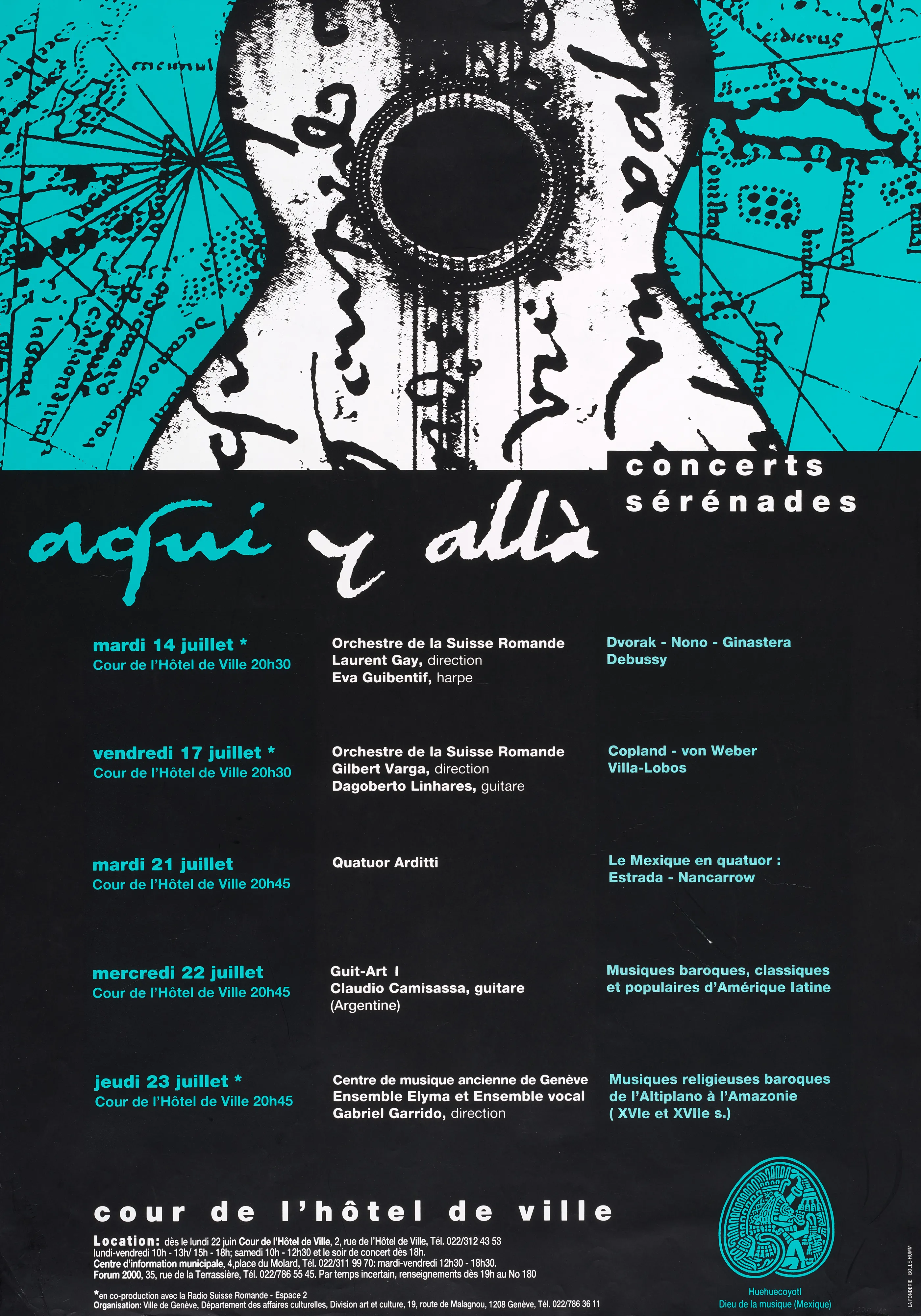 Concerts sérénades, Aqui y allà