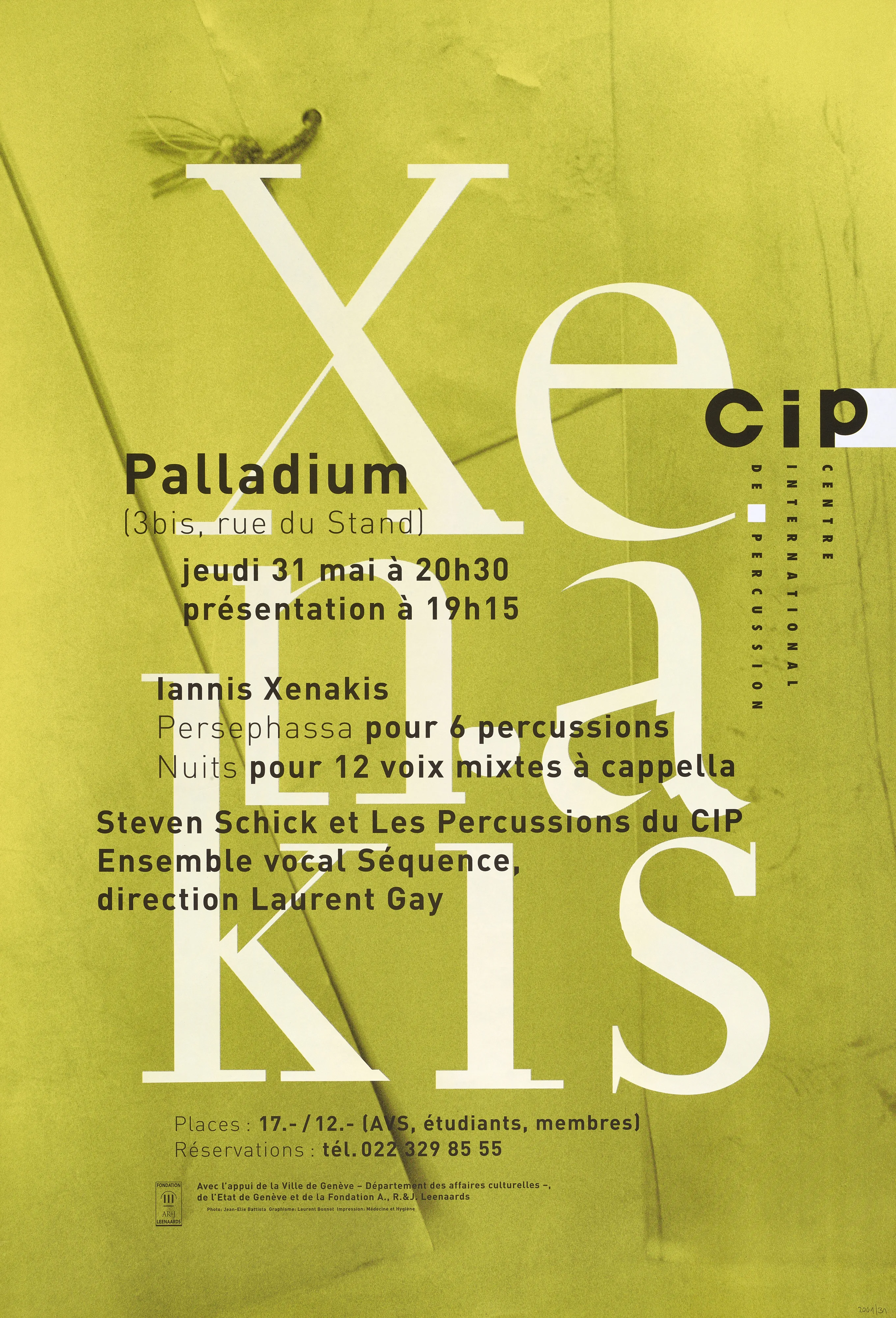 Xenakis, Palladium