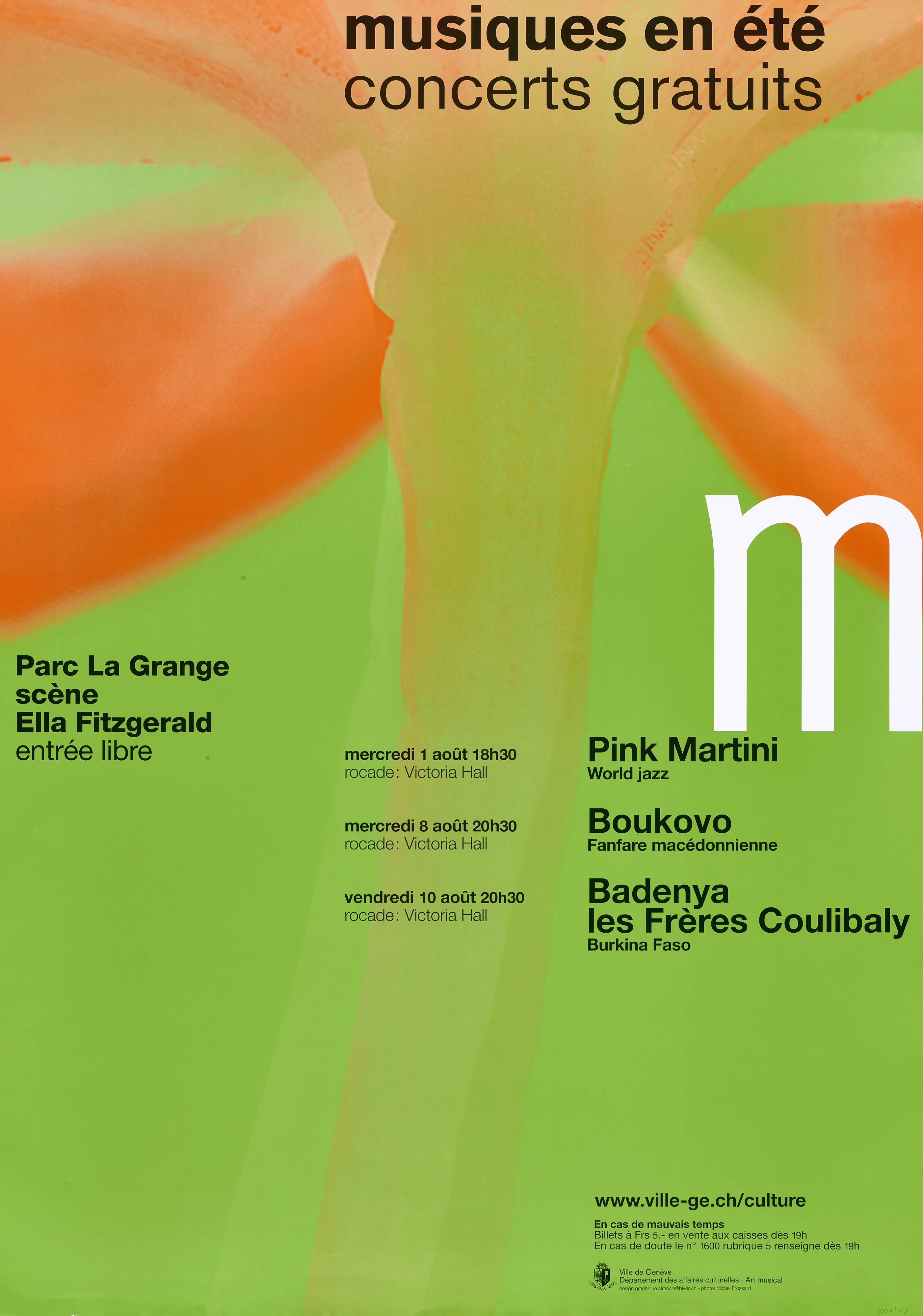 Musiques en été. Concerts gratuits
