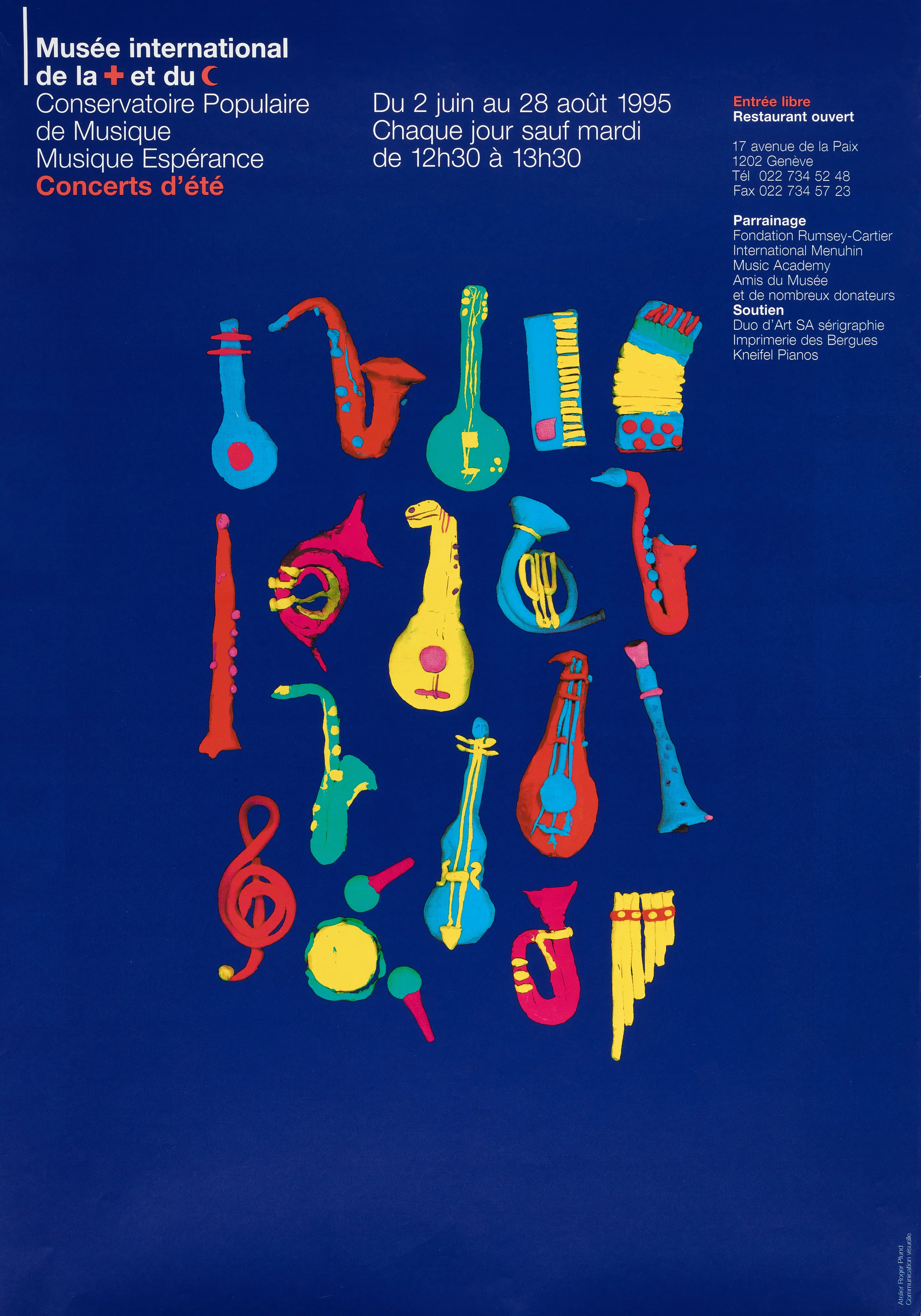 Concerts d’été, Conservatoire populaire de musique