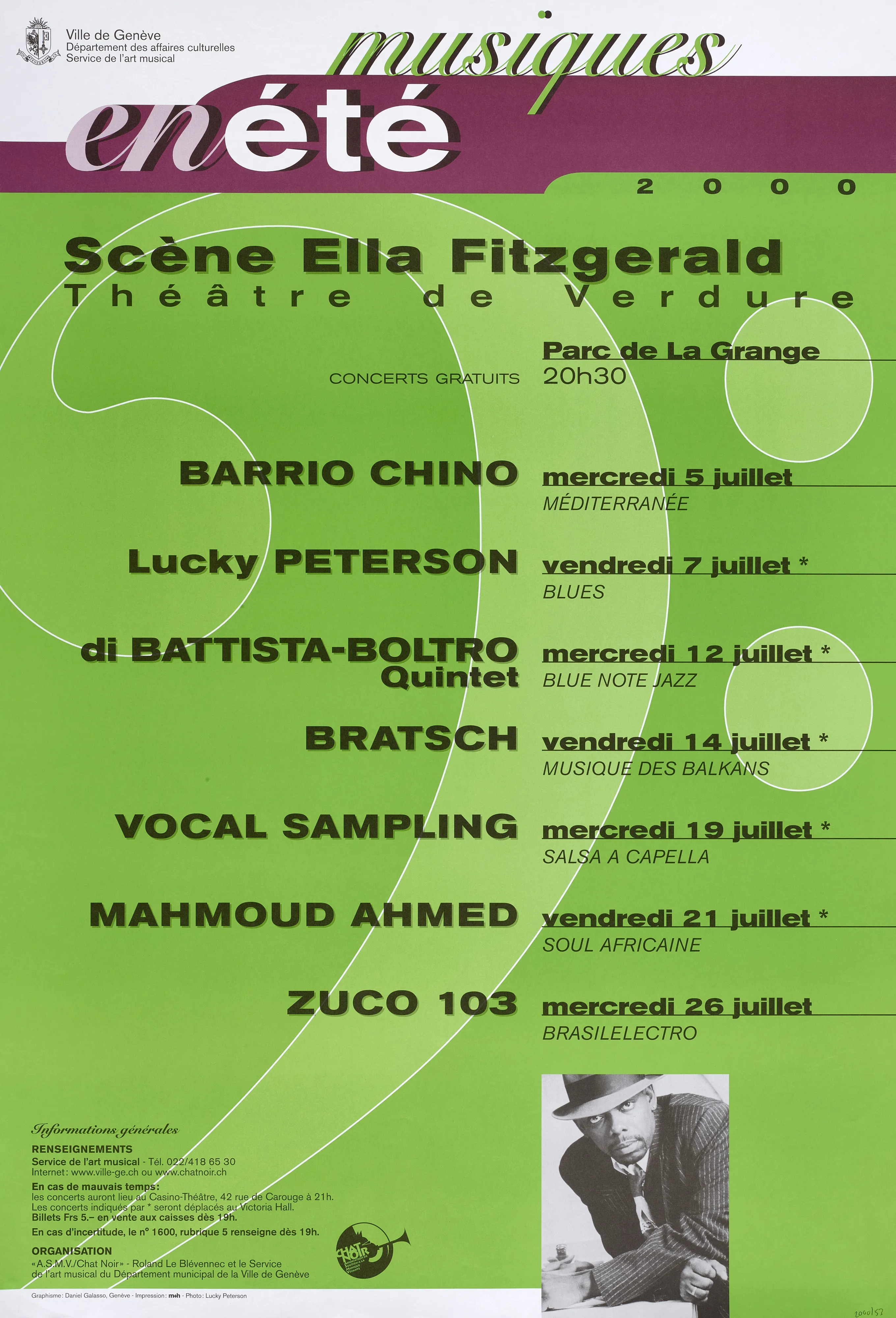 Musiques en été. Scène Ella Fitzgerald