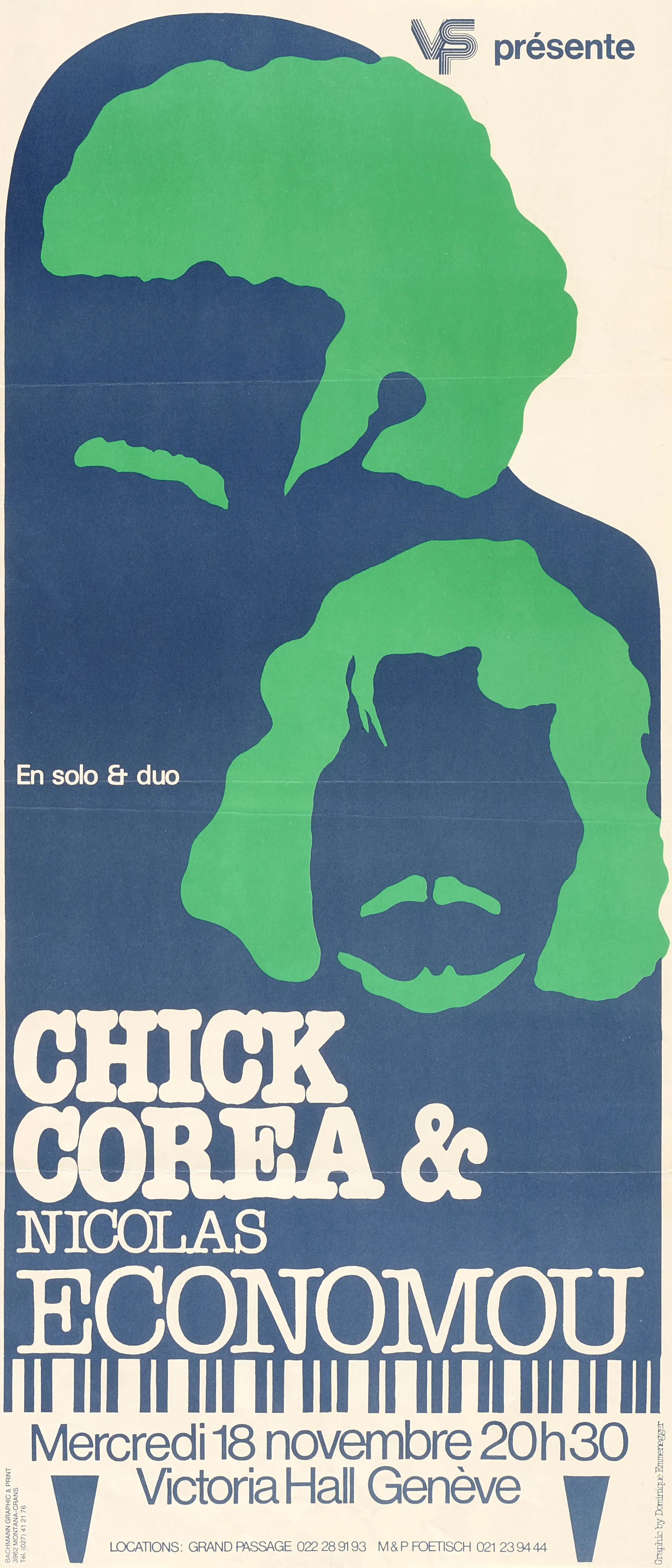 En solo et duo, Chick Corea & Nicola Economou