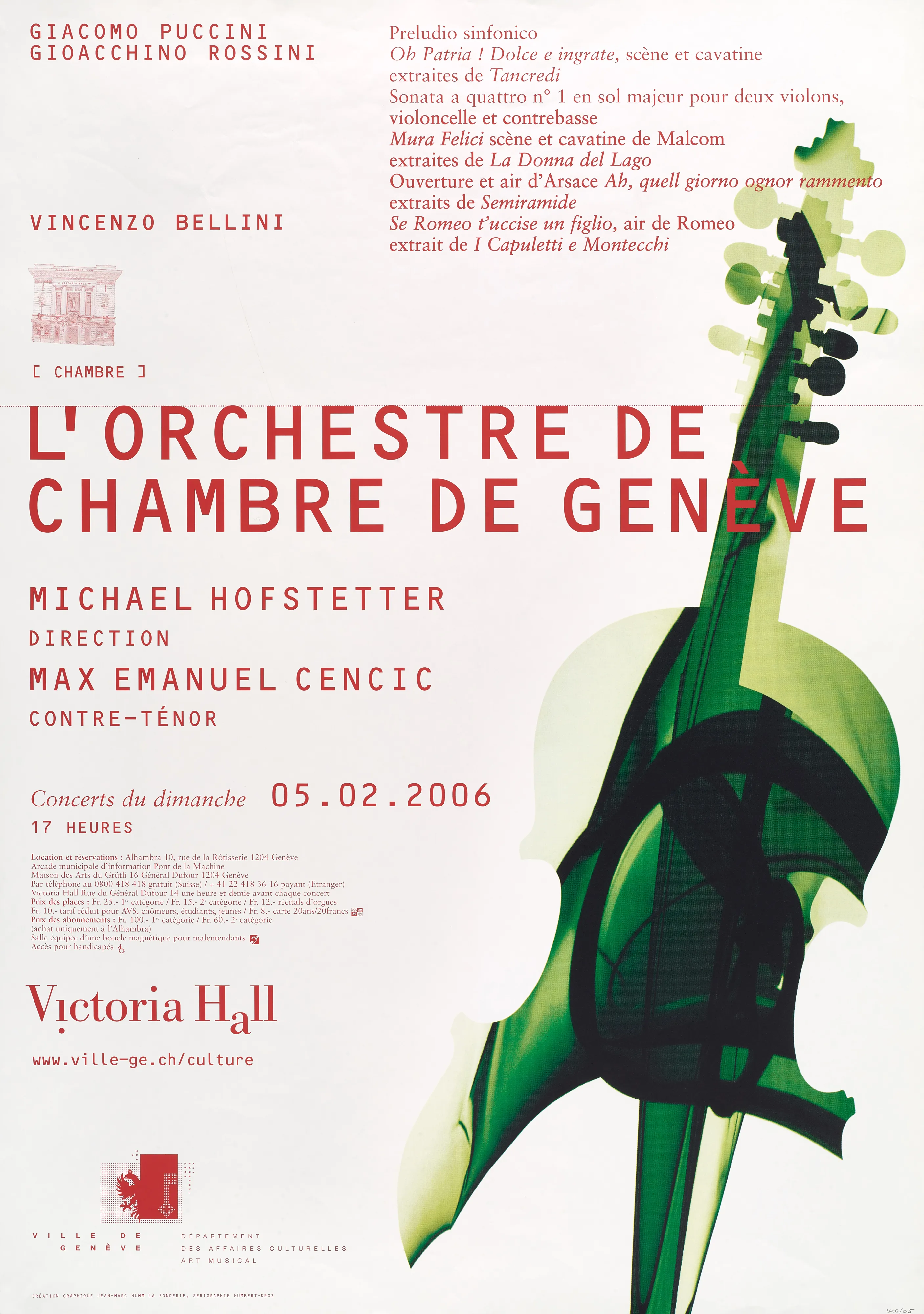 L’orchestre de chambre de Genève