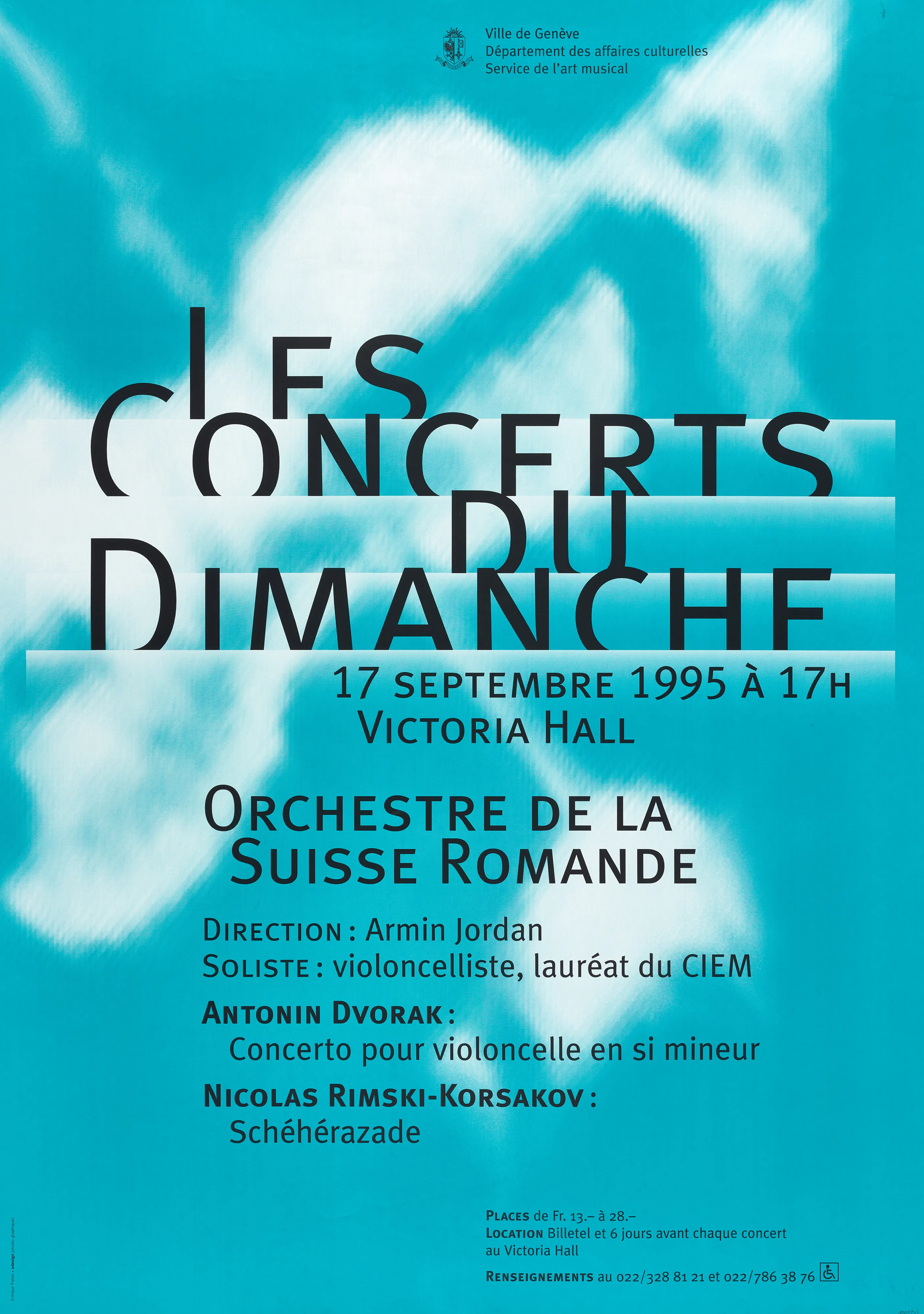 Les Concerts du Dimanche, Orchestre de la Suisse Romande