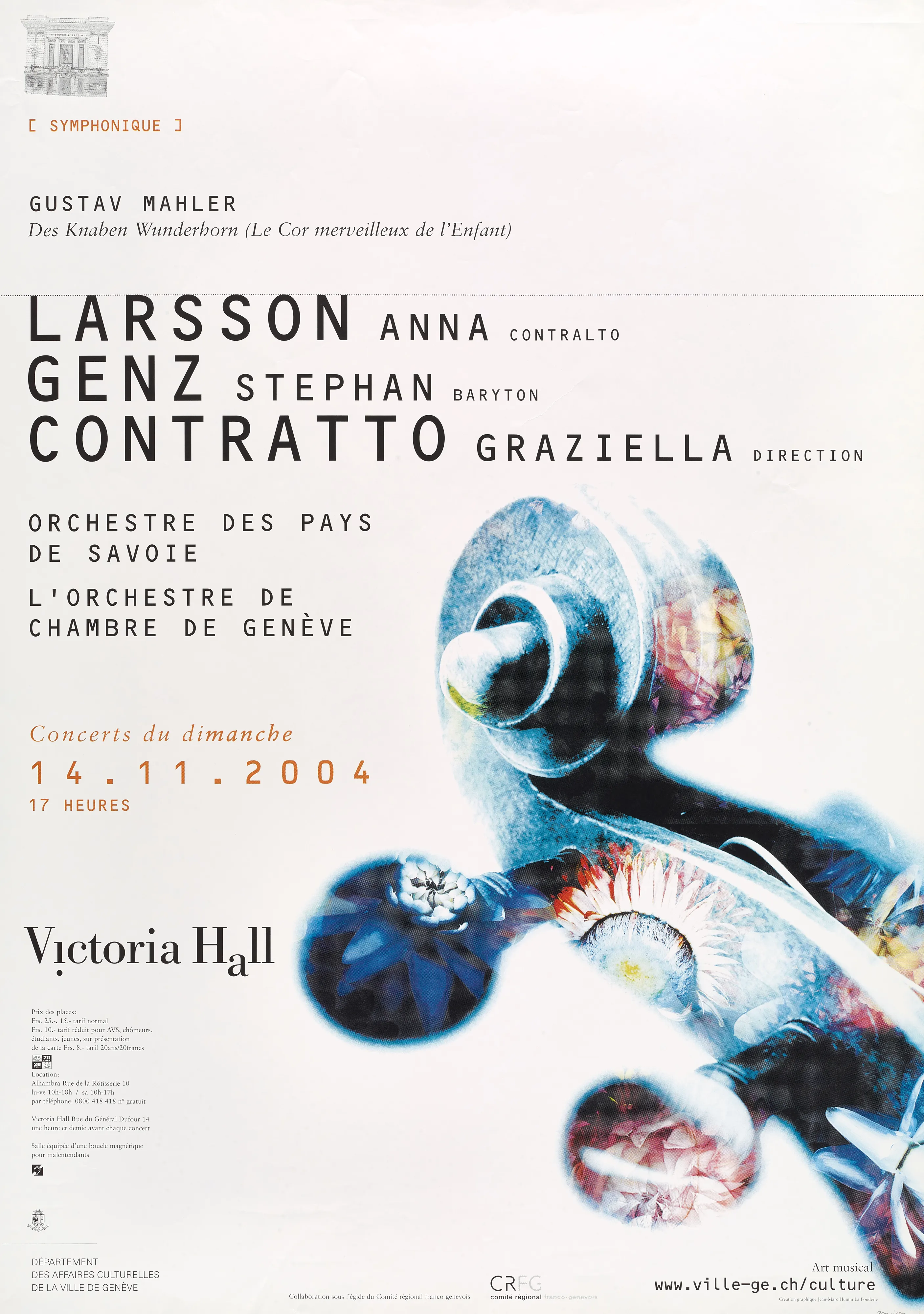 Larsson, Genz, Contratto