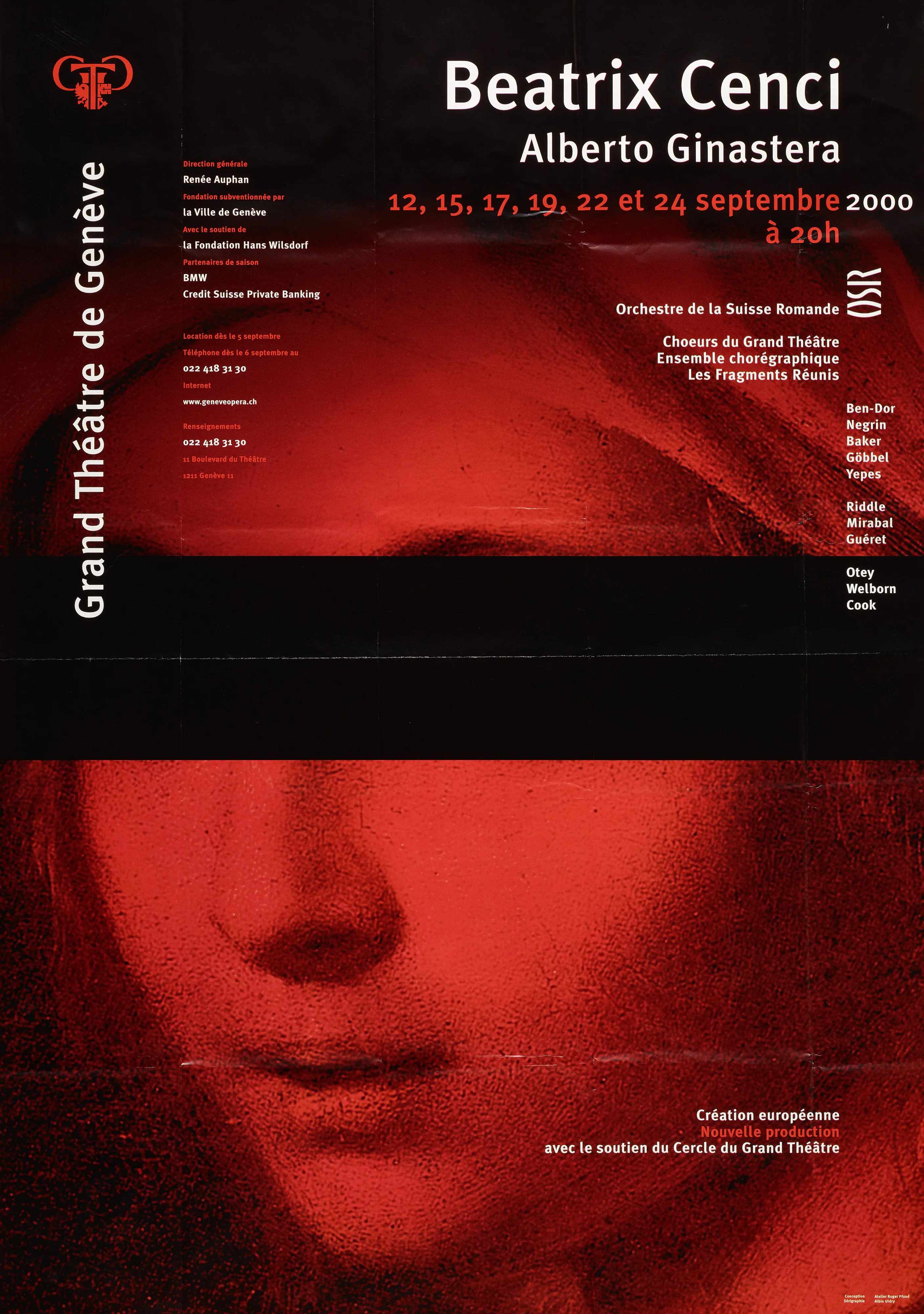 Beatrix Cenci. Alberto Ginastera