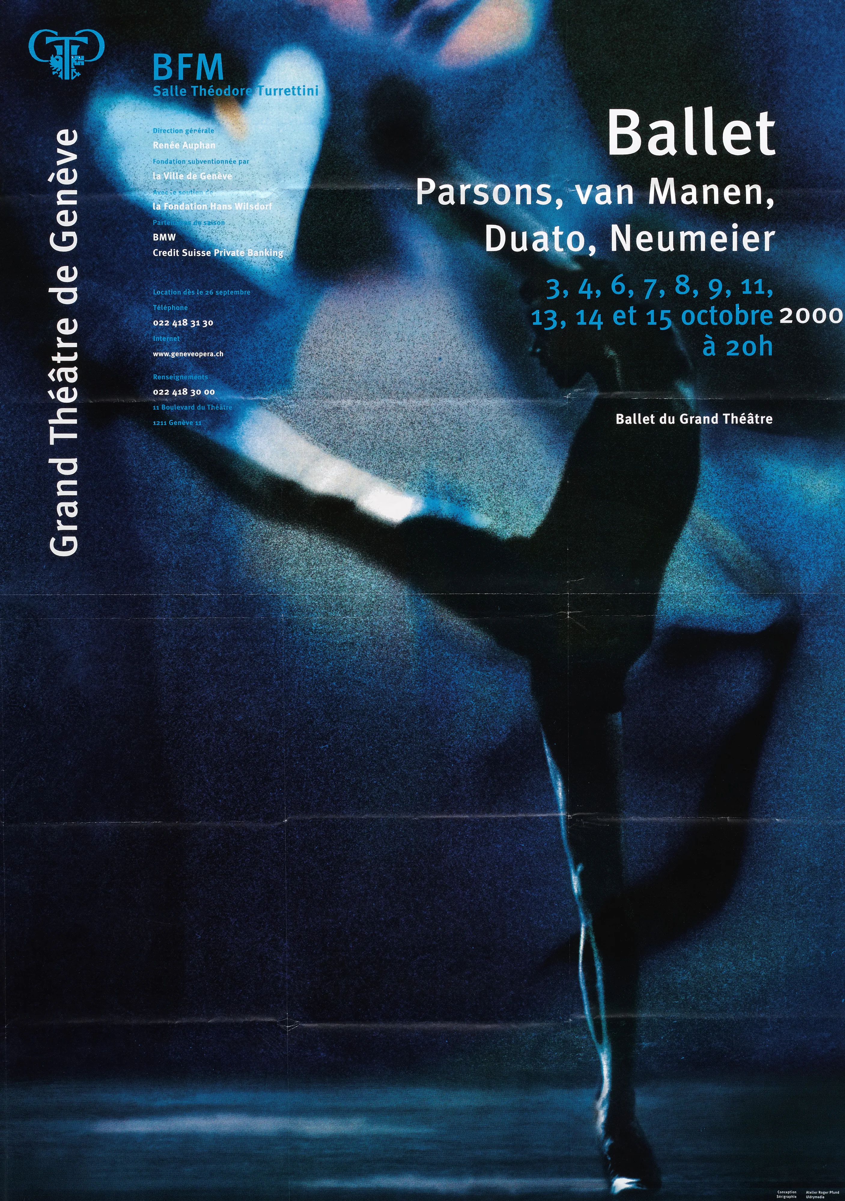 Ballet. Parsons, Van Manen, Duato, Neumeier