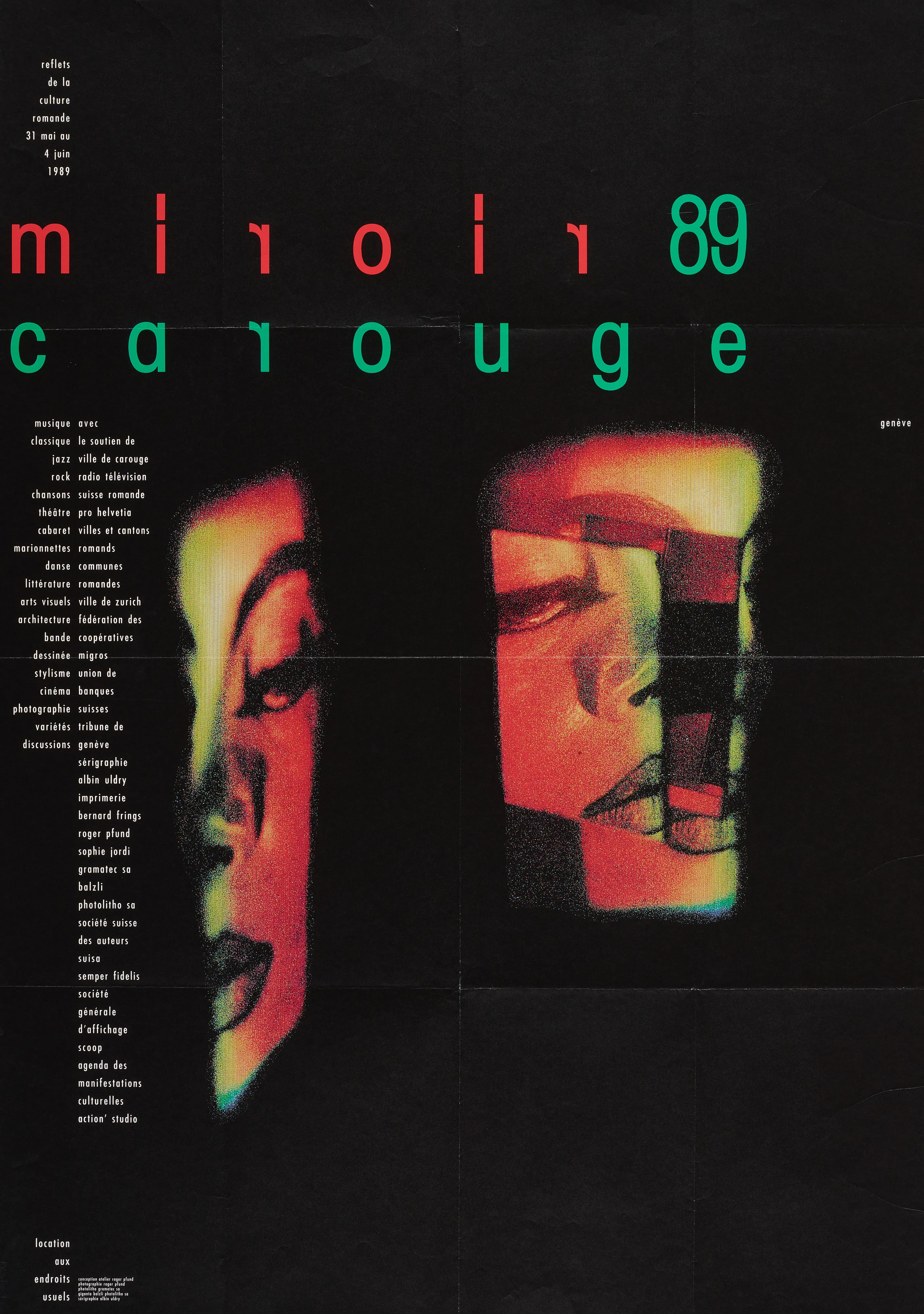 Miroir 89, Reflets de la culture romande