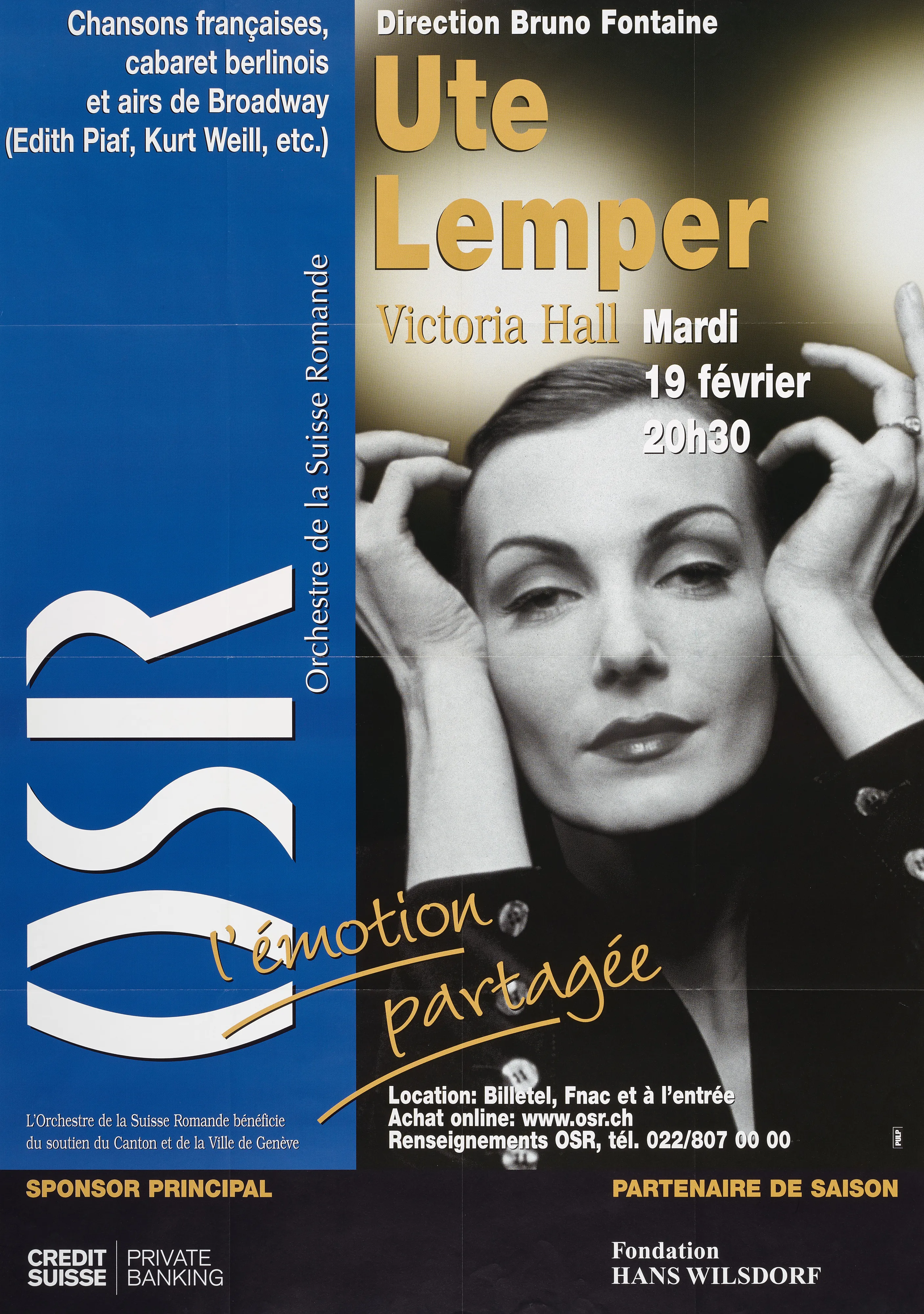 OSR. Ute Lemper