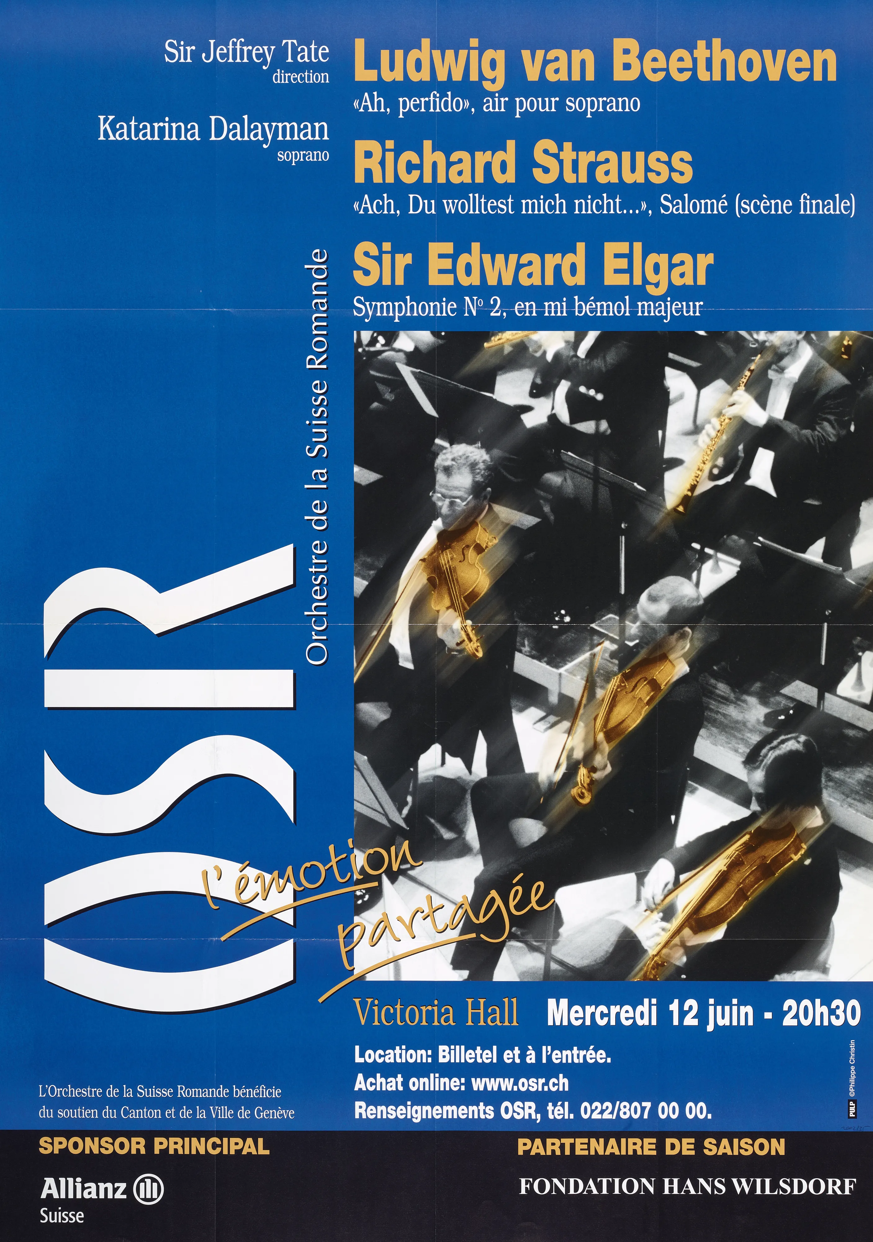 OSR. Beethoven, Strauss, Elgar