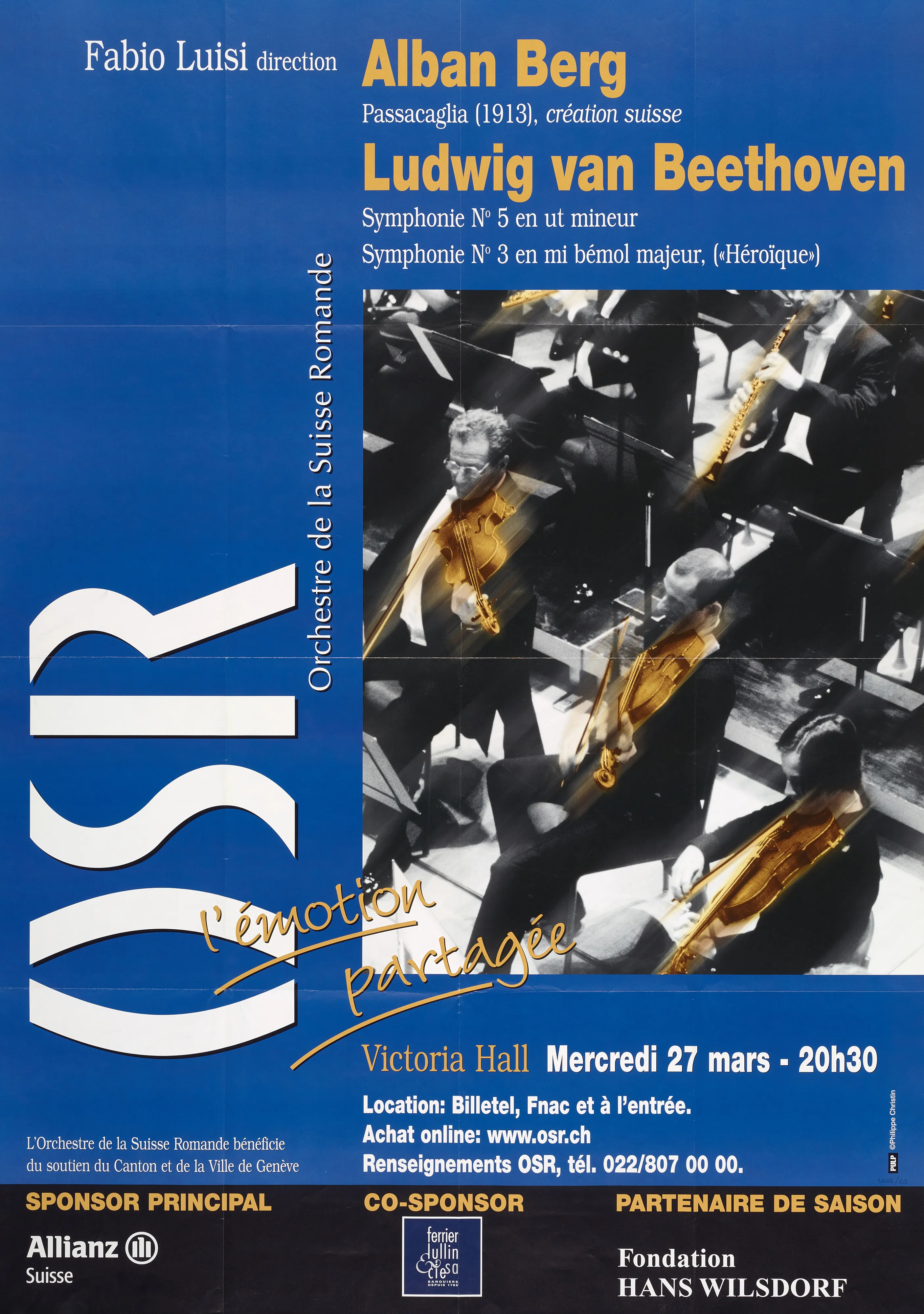 OSR. Berg, Beethoven