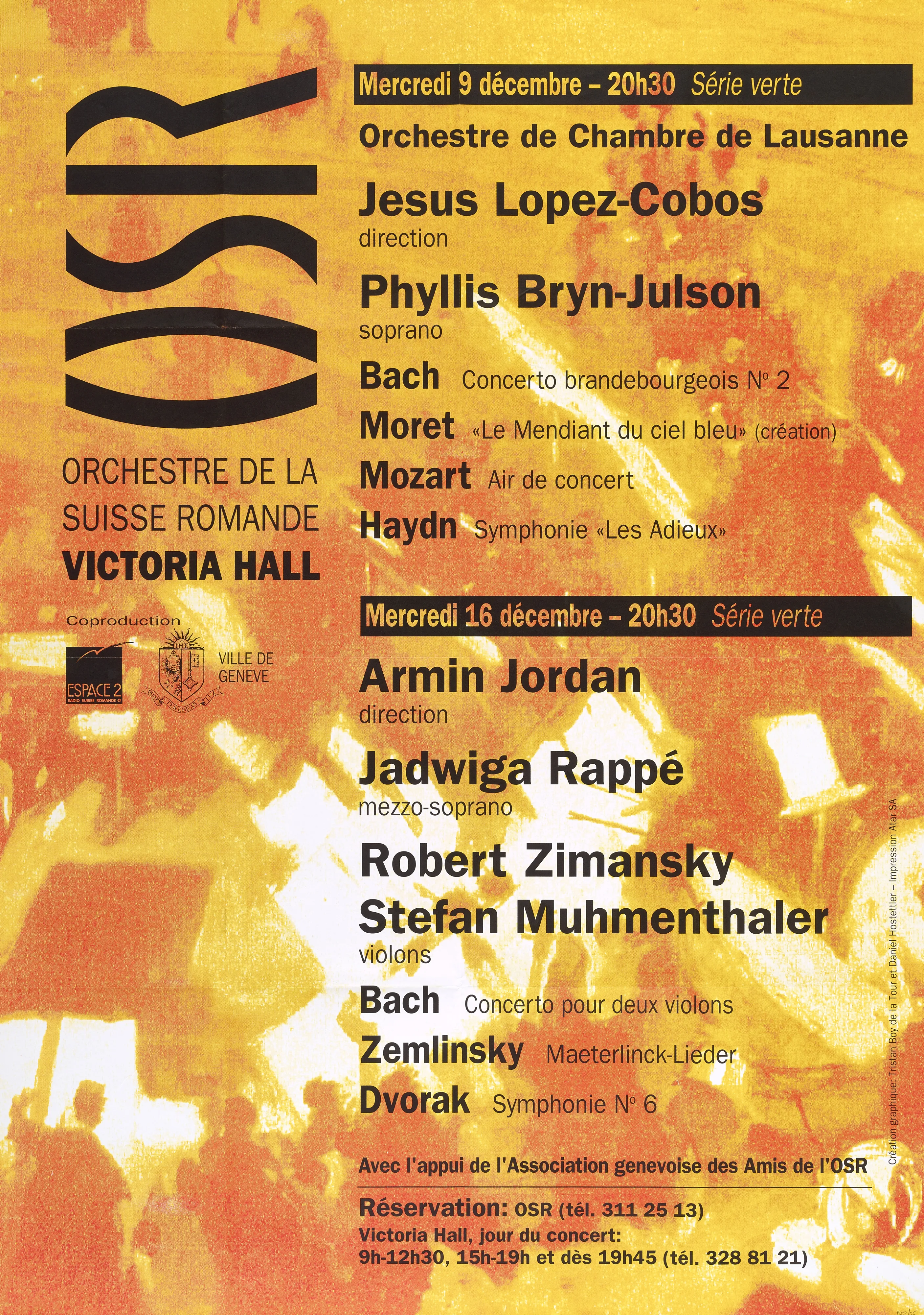 Orchestre de la Suisse Romande, série verte