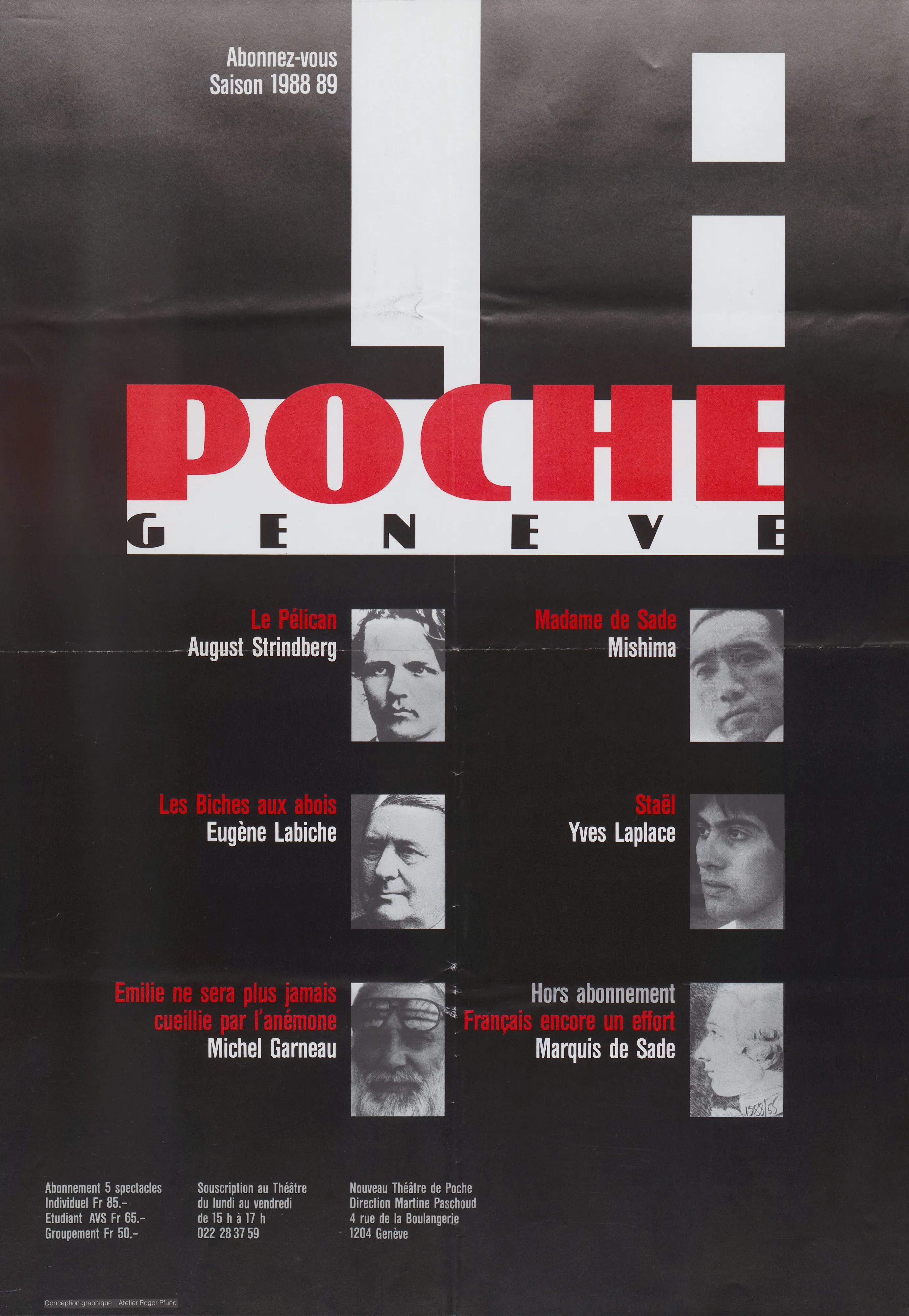 Abonnez-vous, Saison 1988 89