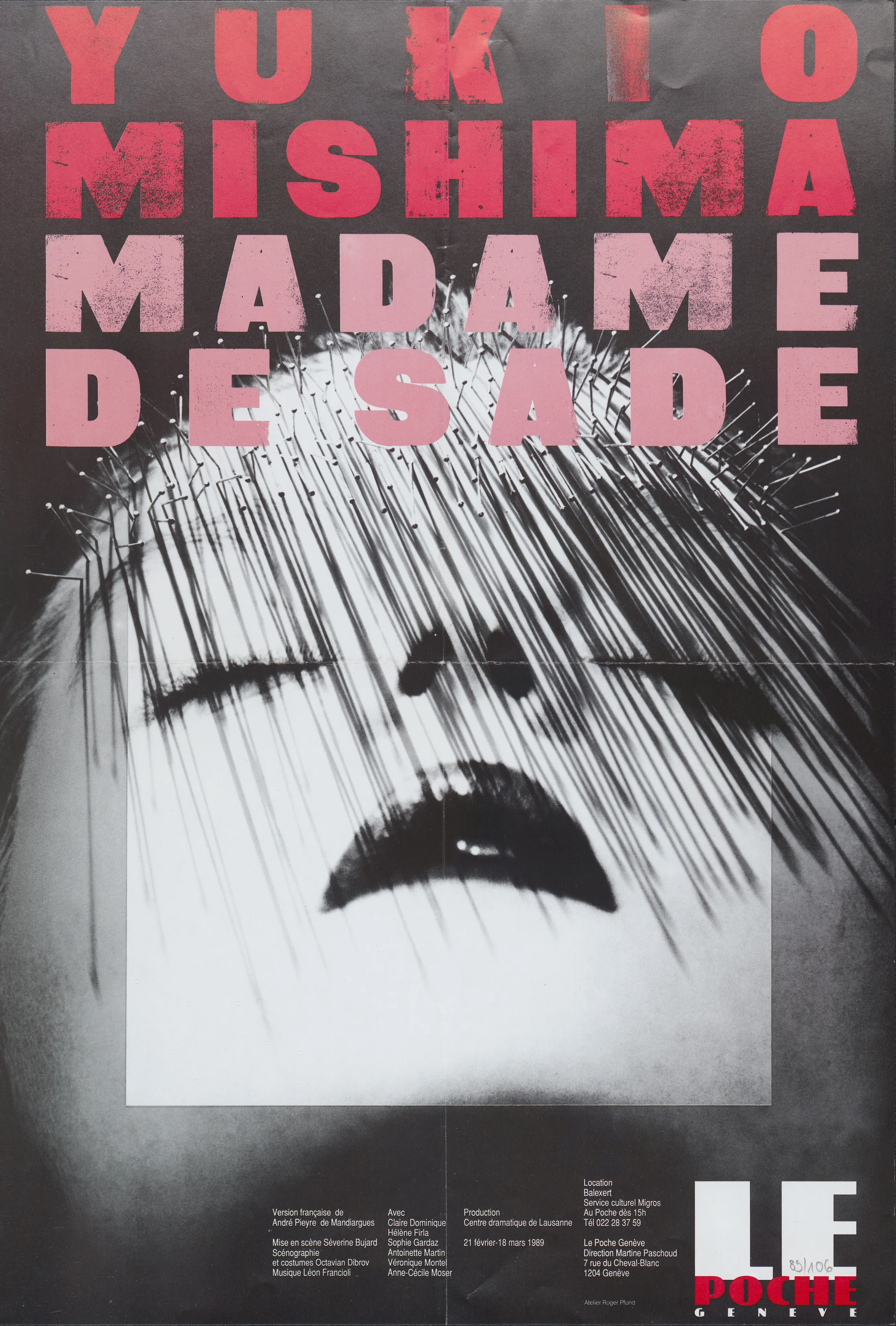 Madame de Sade, Yukio Mishima