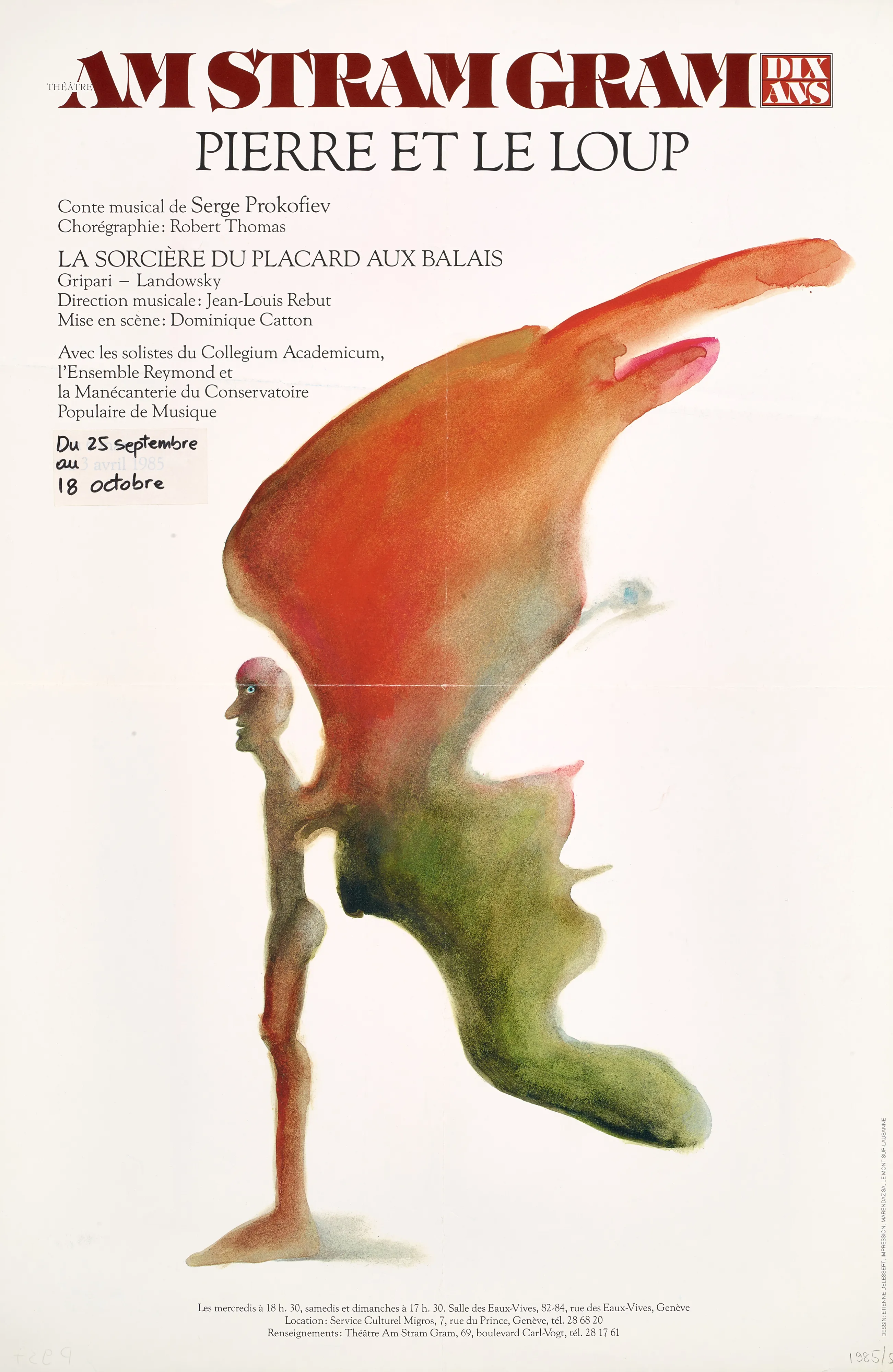Pierre et le loup, conte musical de Serge Prokofiev