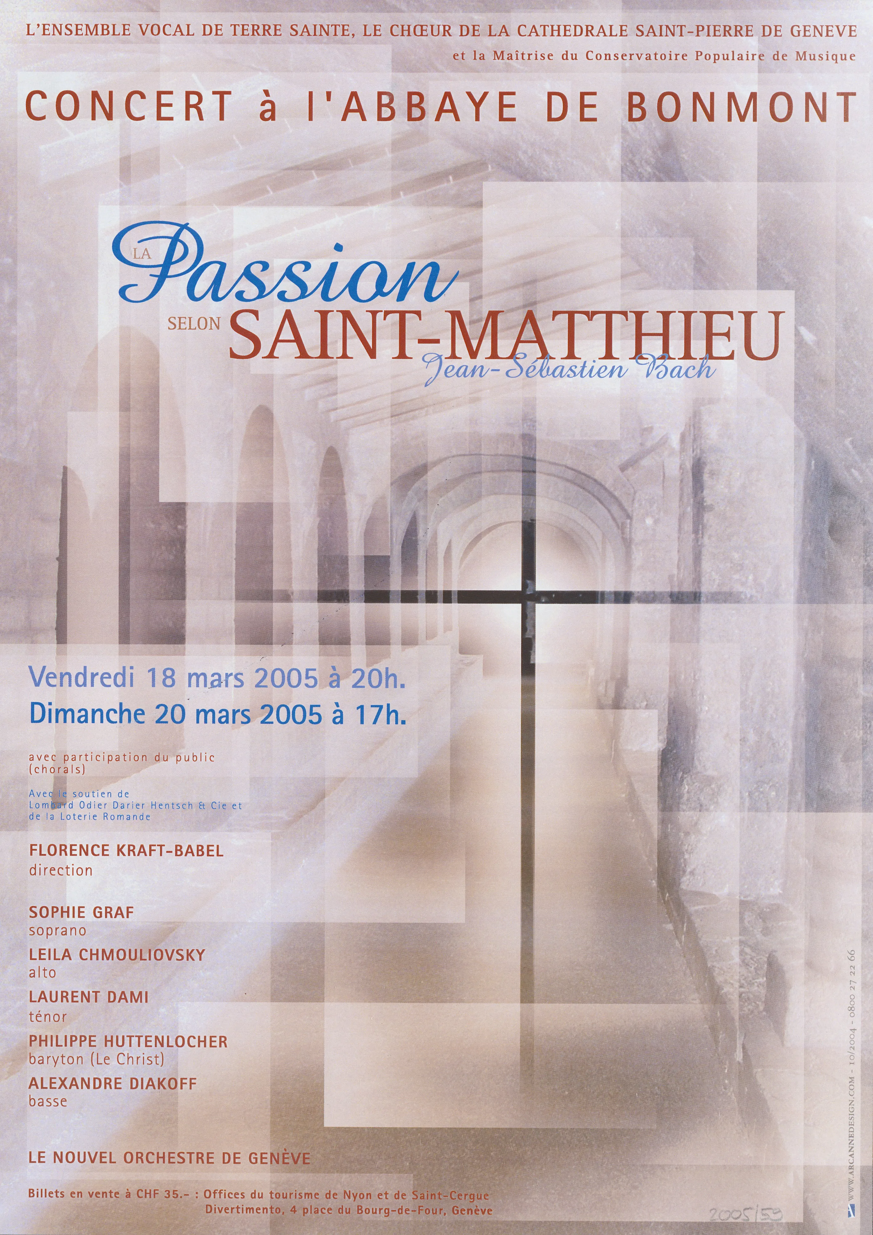 La Passion selon Saint-Matthieu