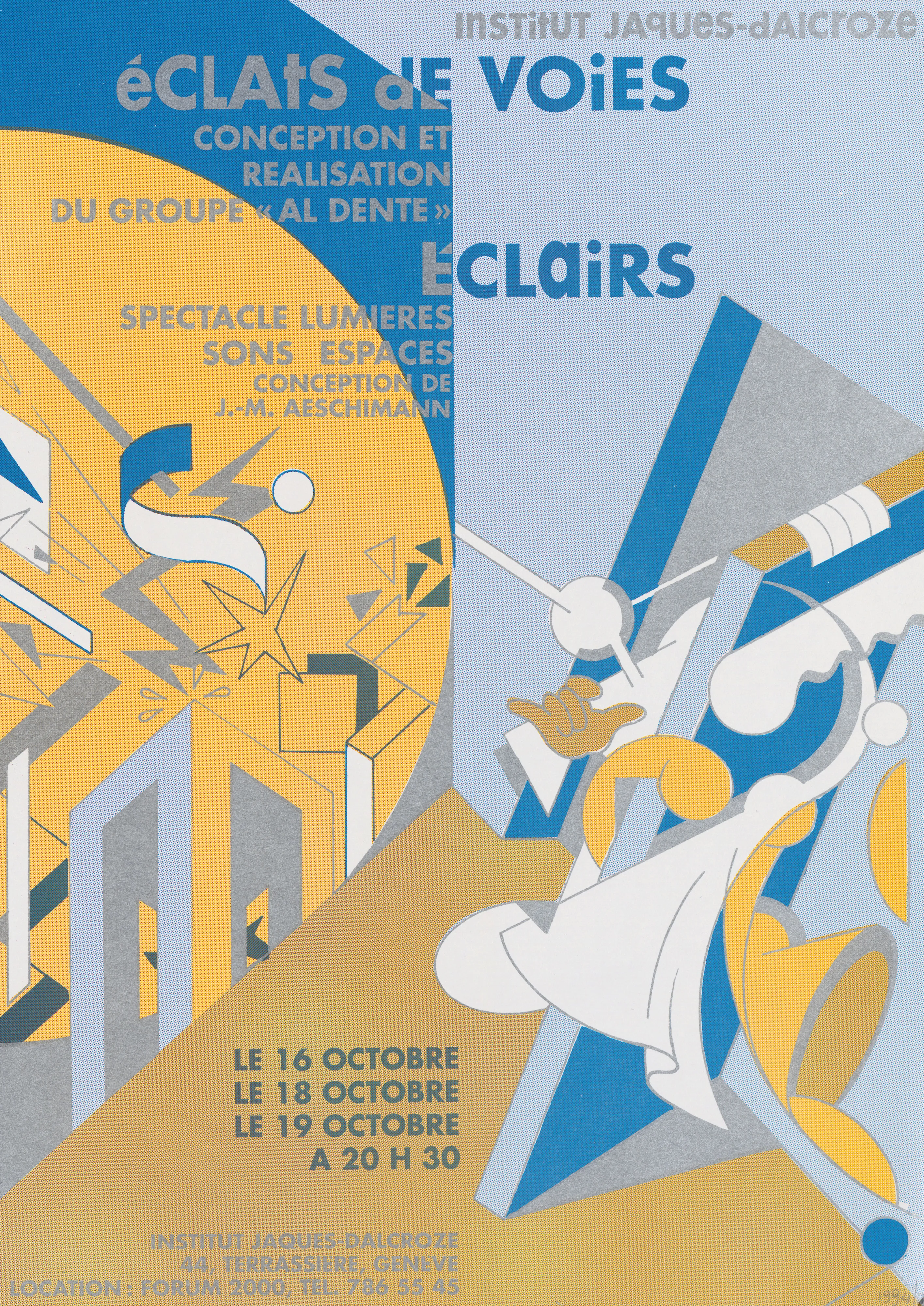 Eclats de voies, conception et réalisation du groupe “Al Dente”
