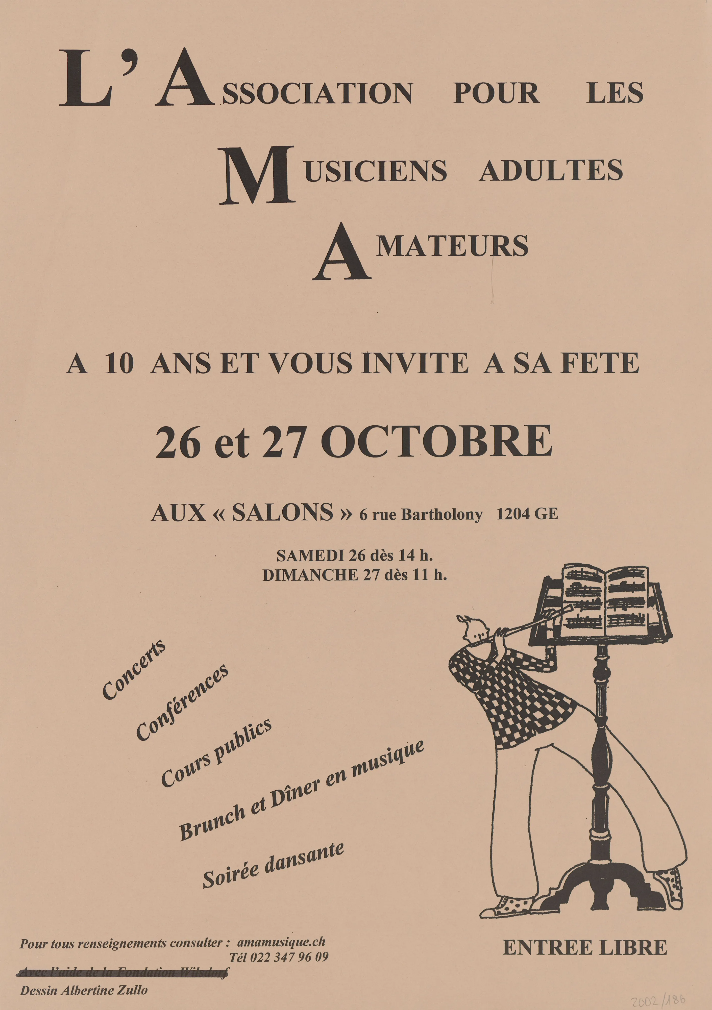 L’association pour les musiciens adultes amateurs