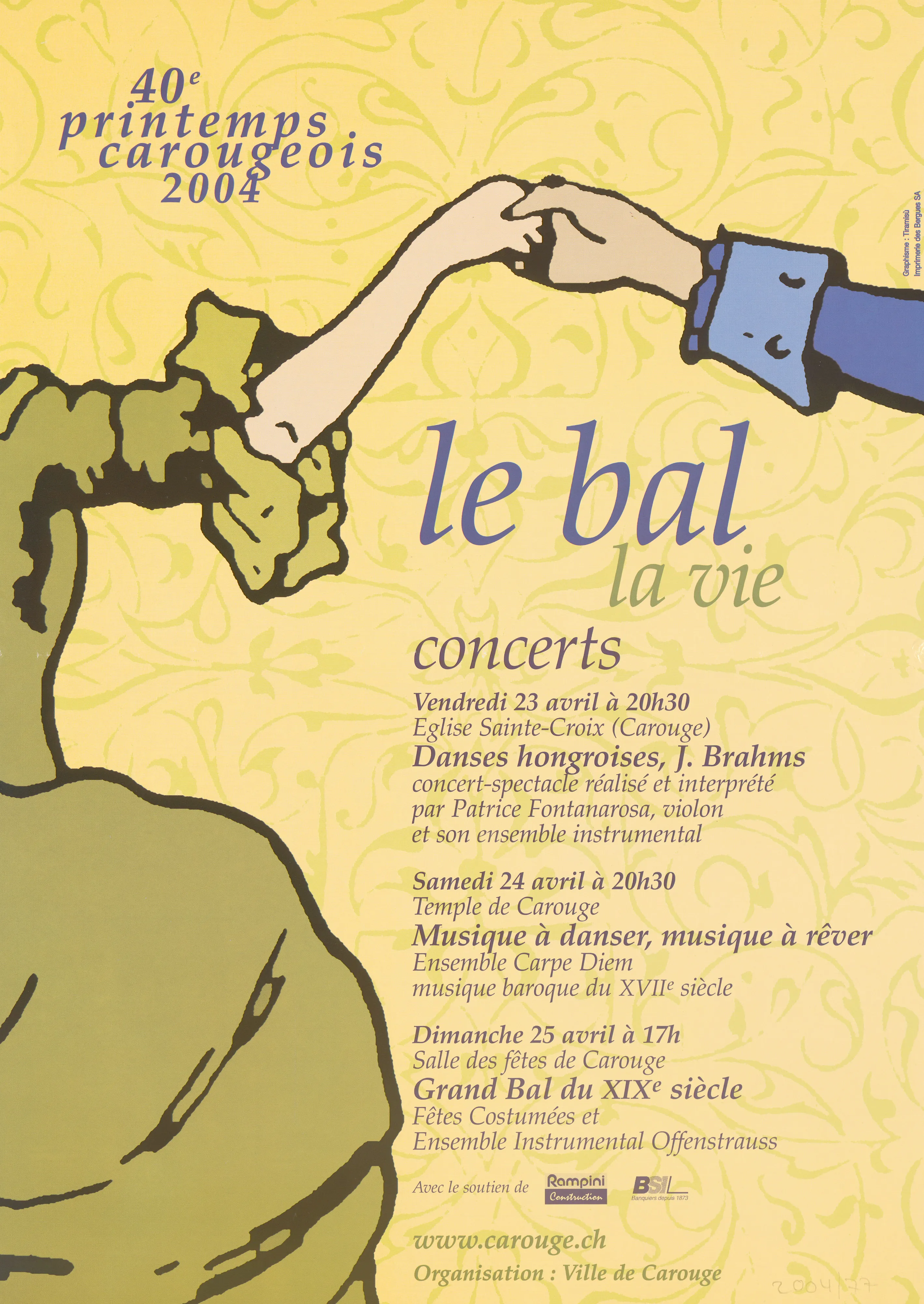 40e printemps carougeois 2004. Le bal