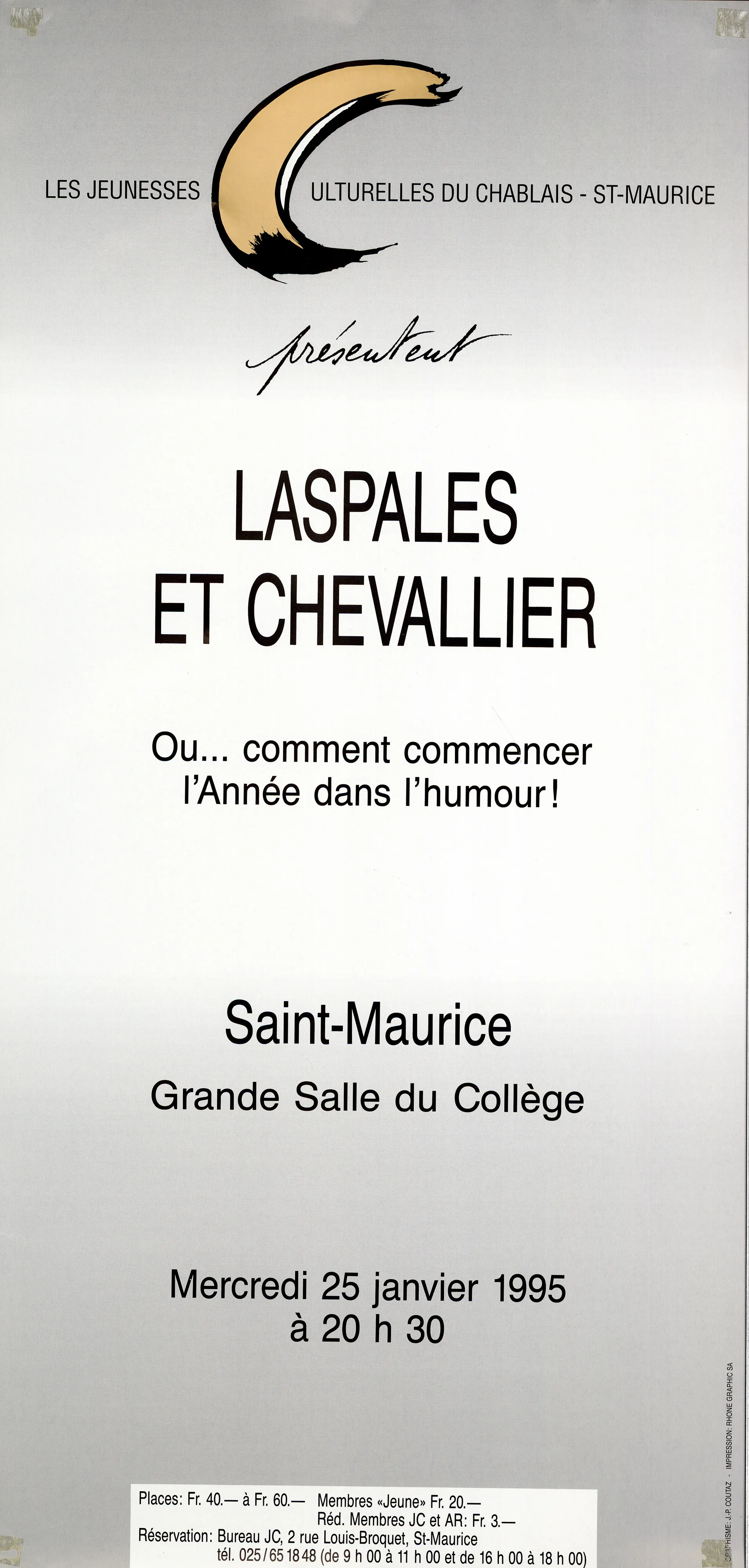 Laspalès et Chevallier, Saint-Maurice