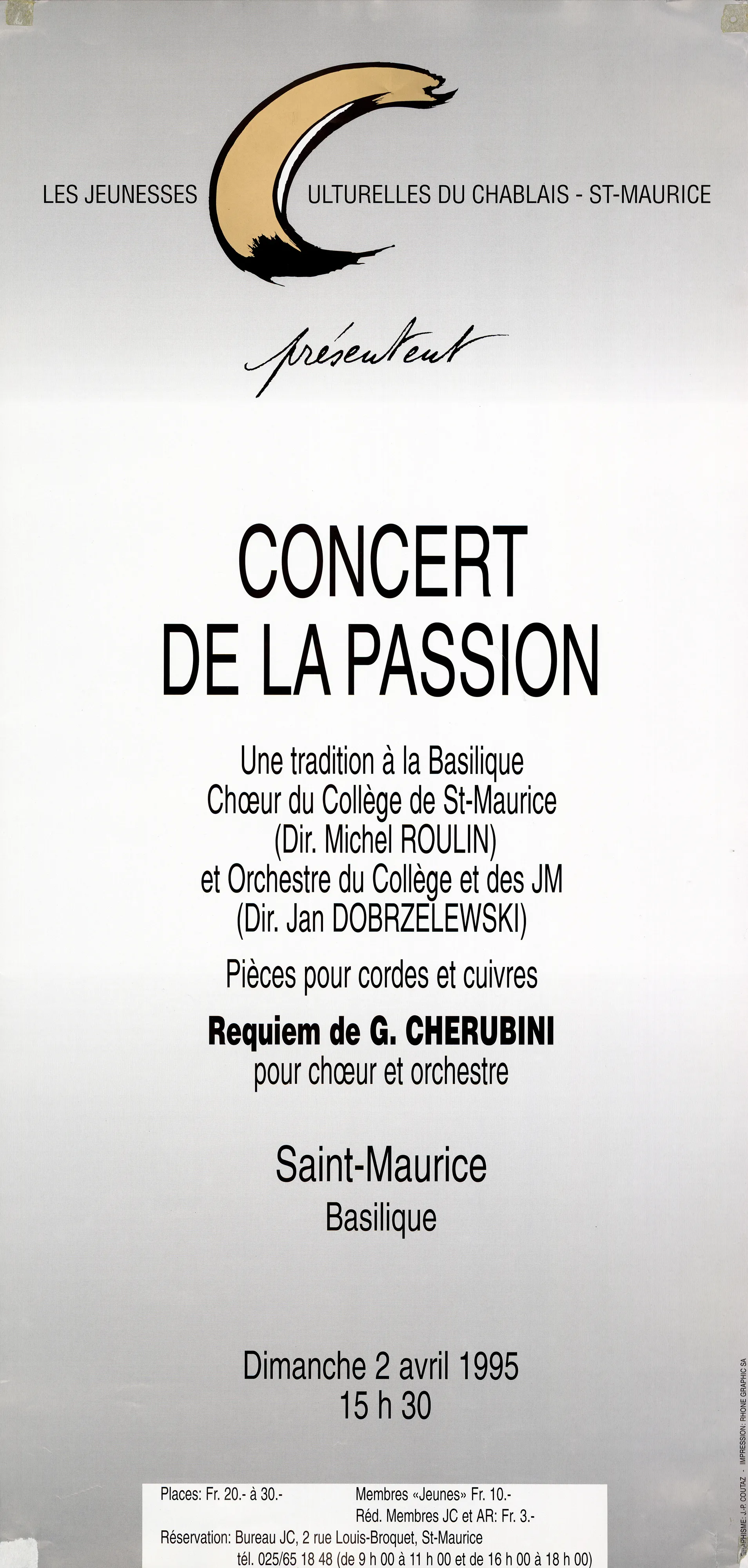 Concert de la Passion, Requiem de G. Cherubini