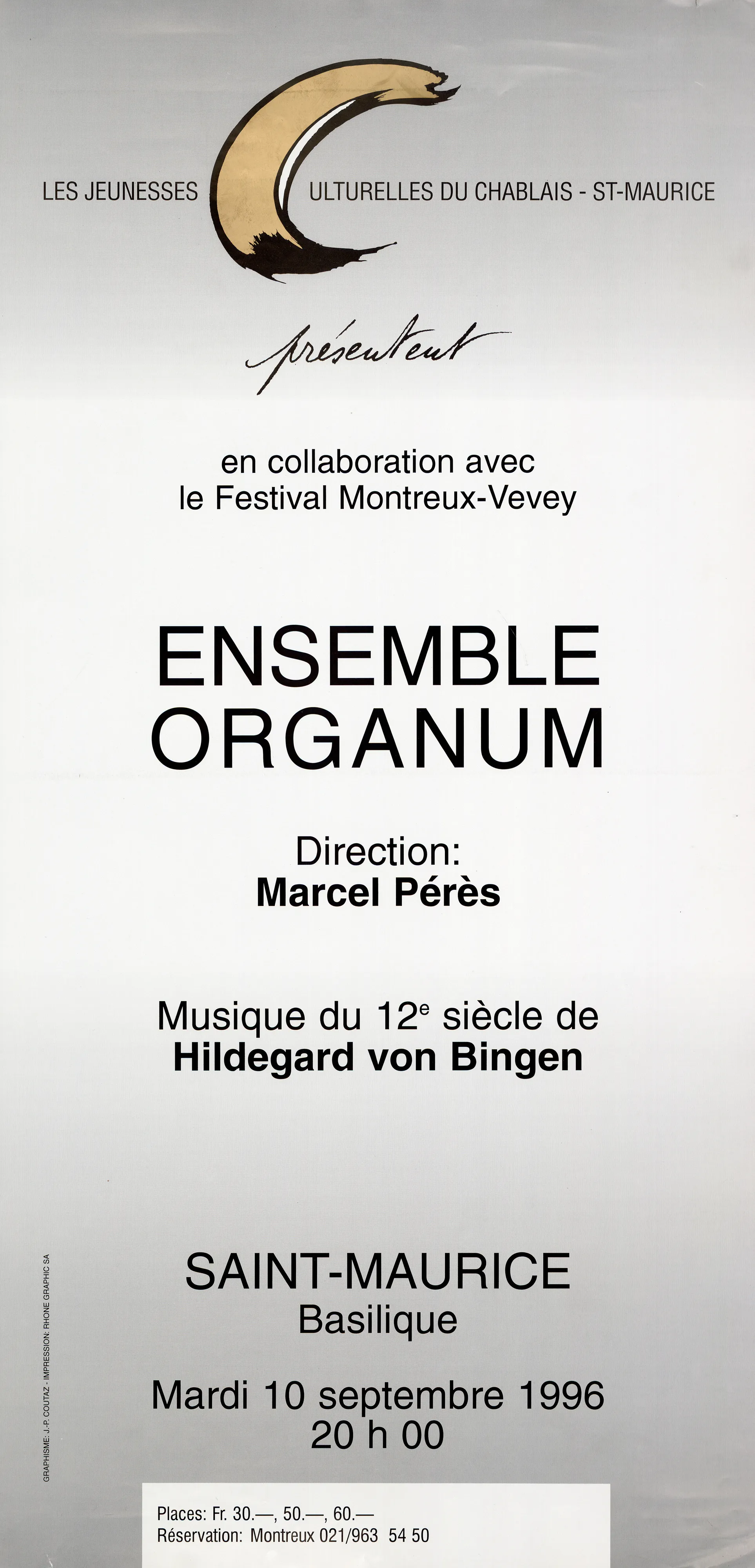 Ensemble Organum, Direction Marcel Pérès