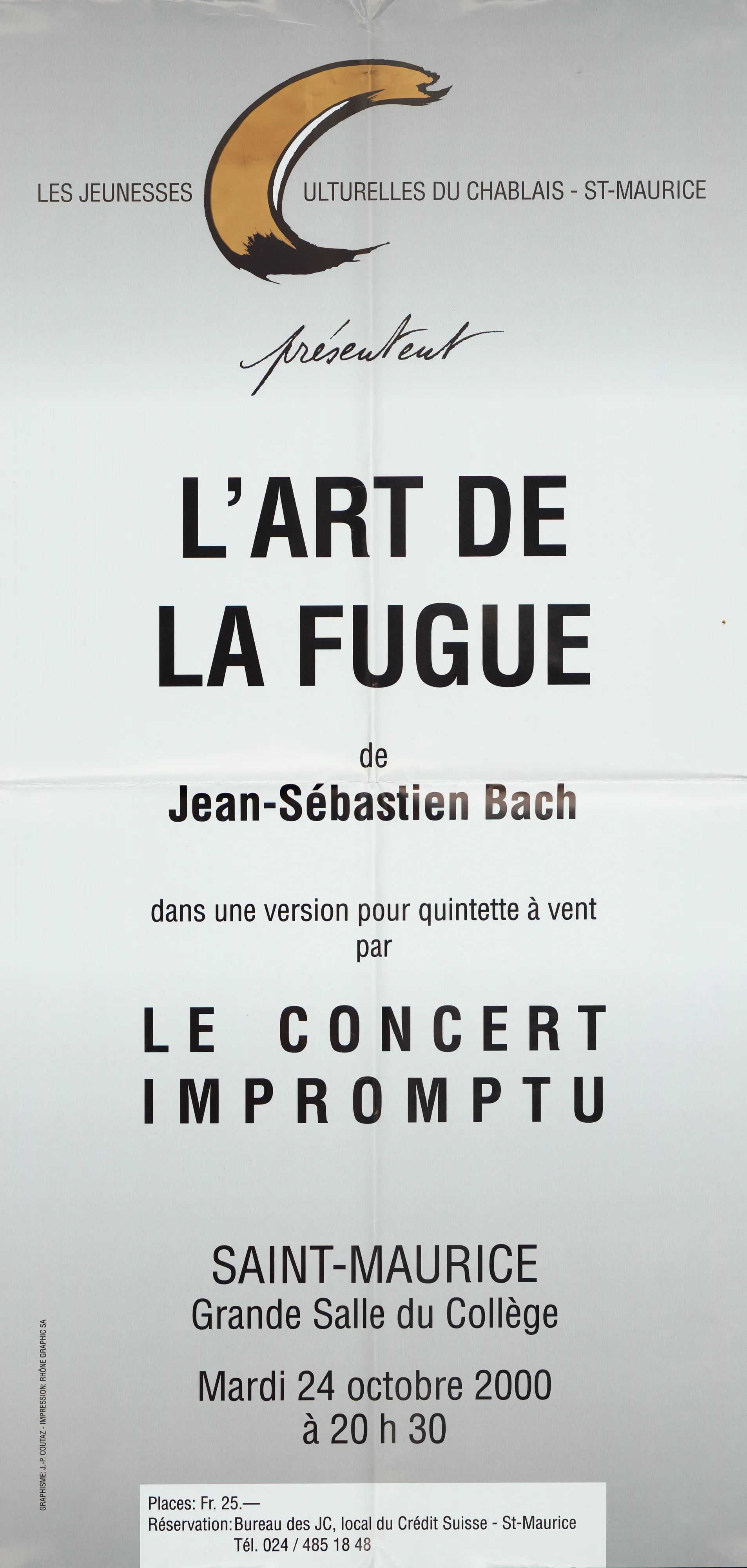 L’art de la fugue de Jean-Sébastien Bach