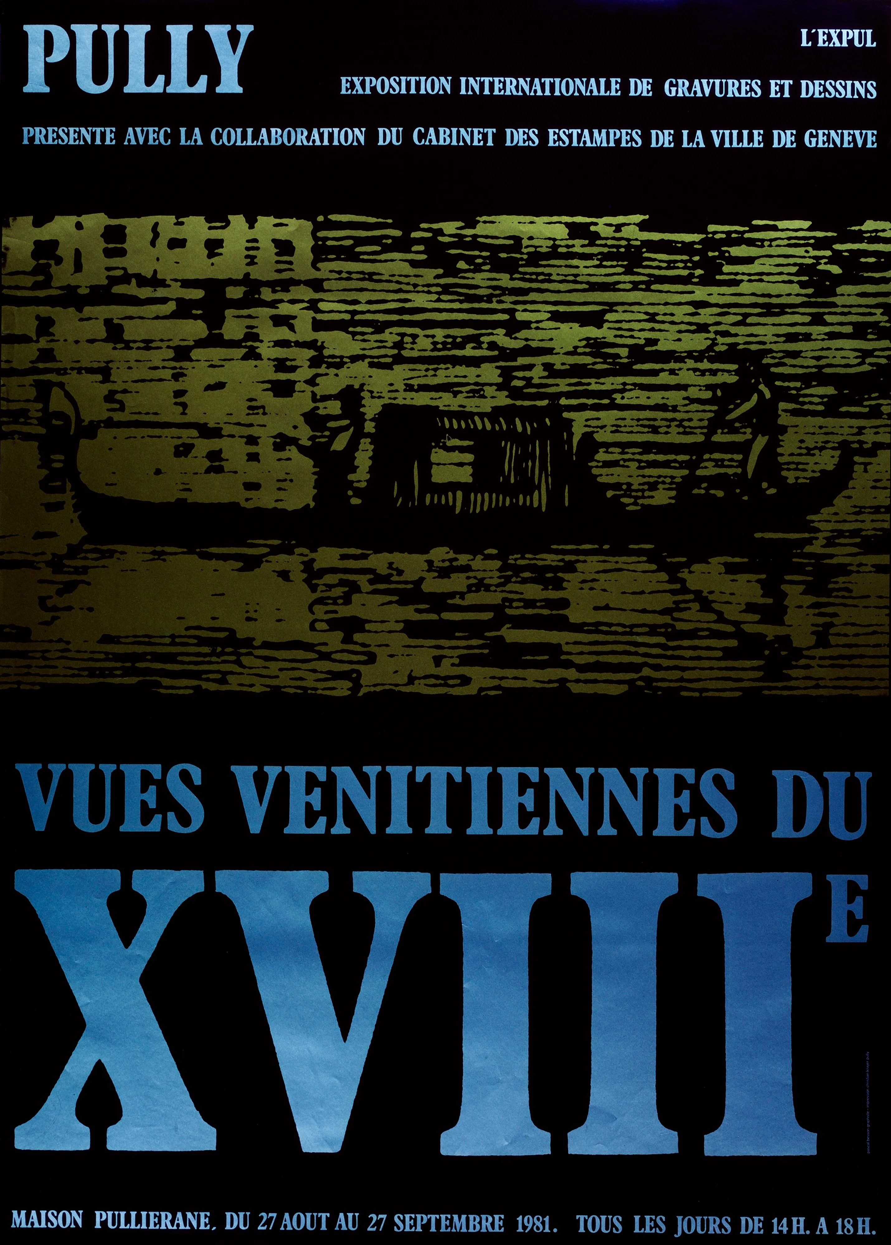 L’Expul, Exposition internationale de gravures et de dessins présenté avec la collaboration du Cabinet des Estampes de la Ville de Genève