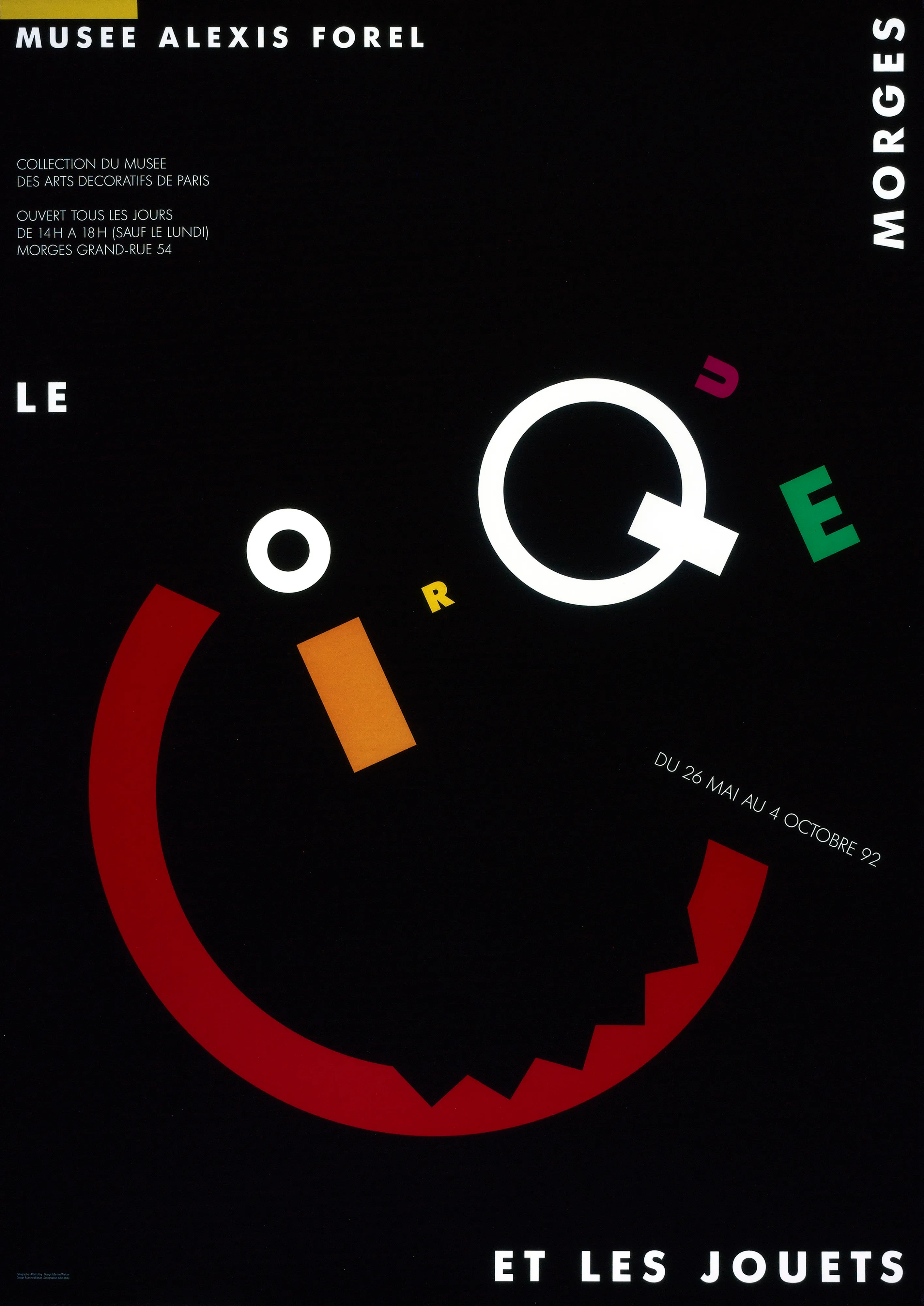 Le cirque et les jouets, Musée Alexis Forel