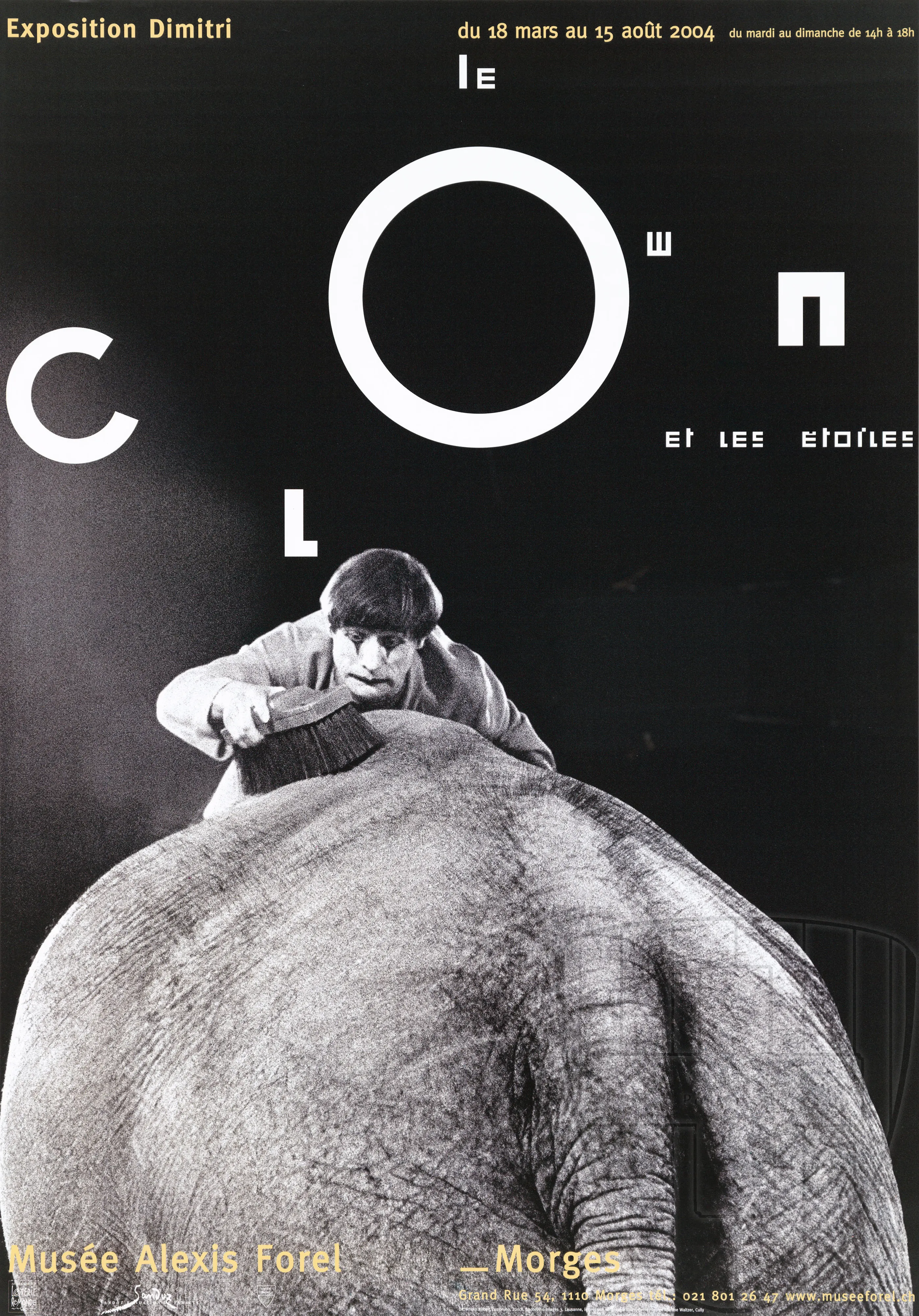 Exposition Dimitri. Le clown et les étoiles