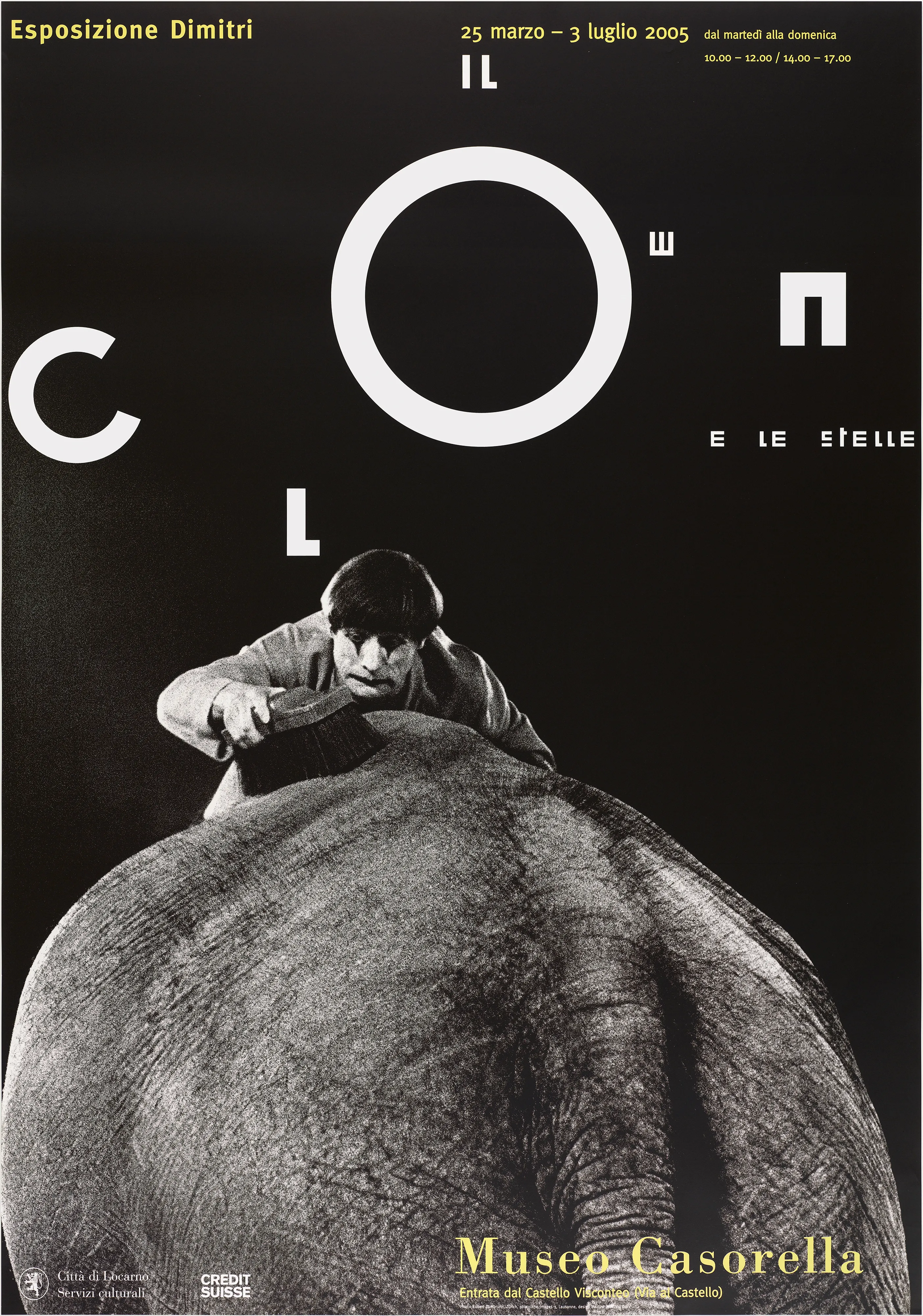 Esposizione Dimitri. Il clown e le stelle