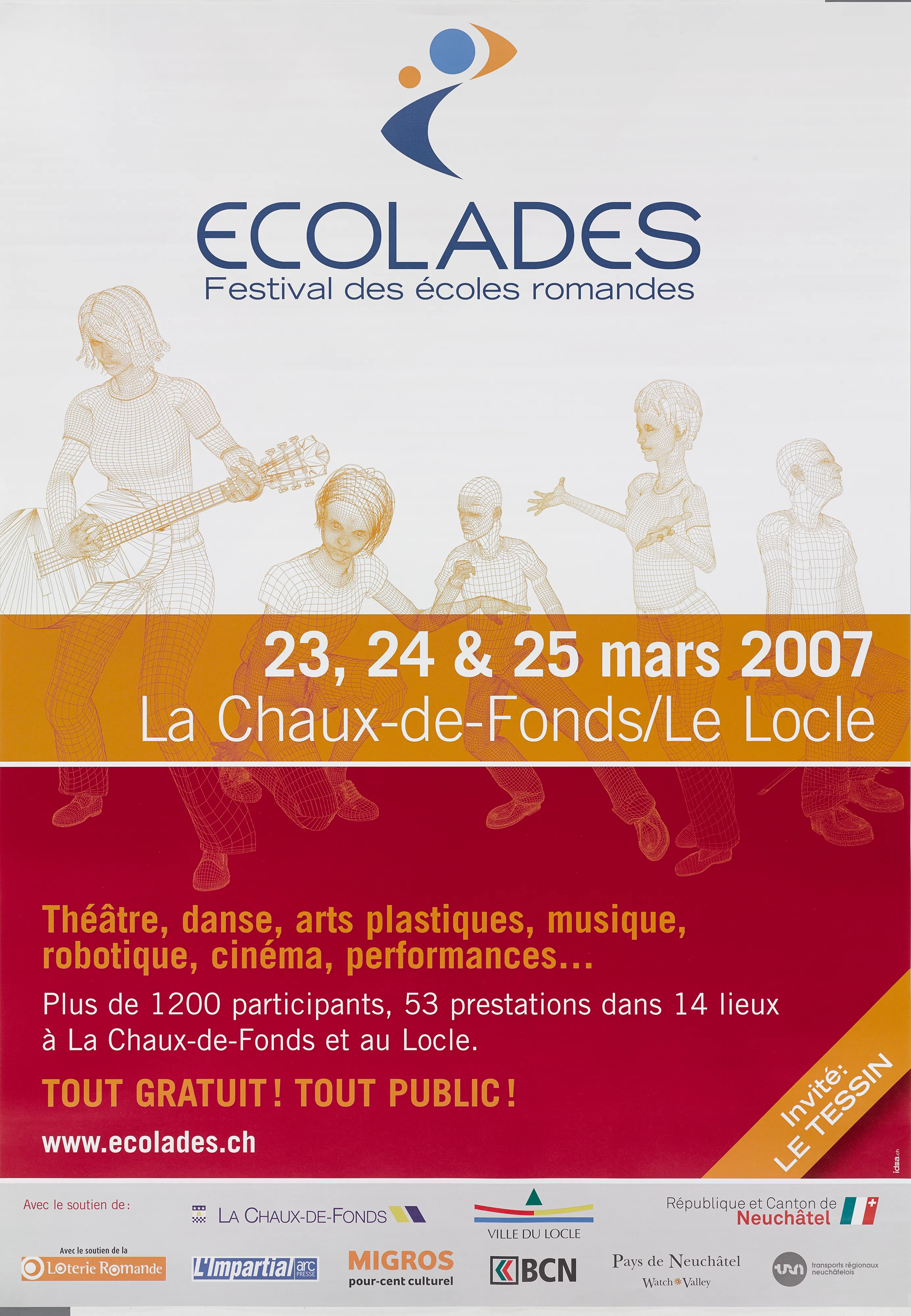 Ecolades. Festival des écoles romandes