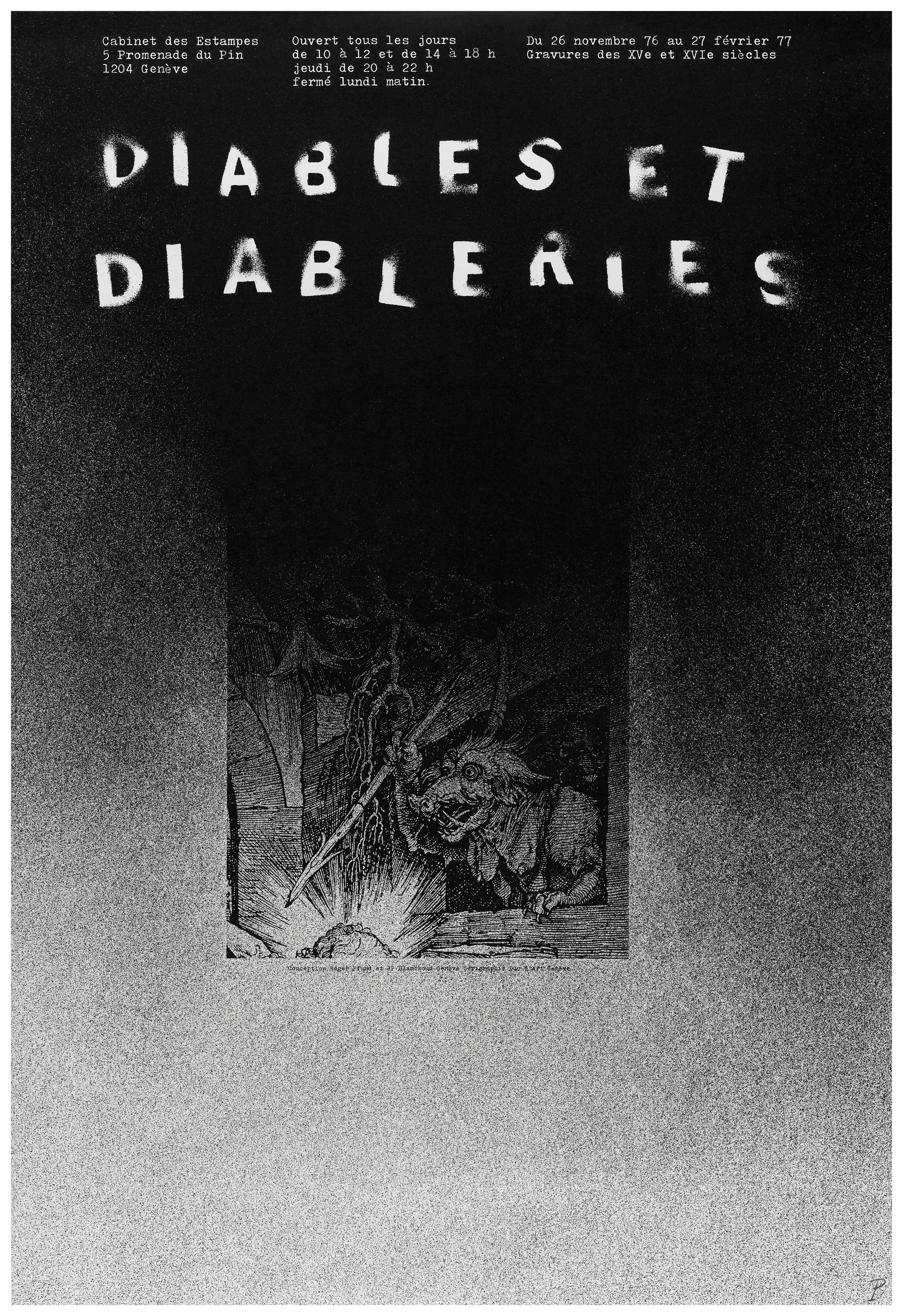 Diables et diableries, Cabinet des estampes