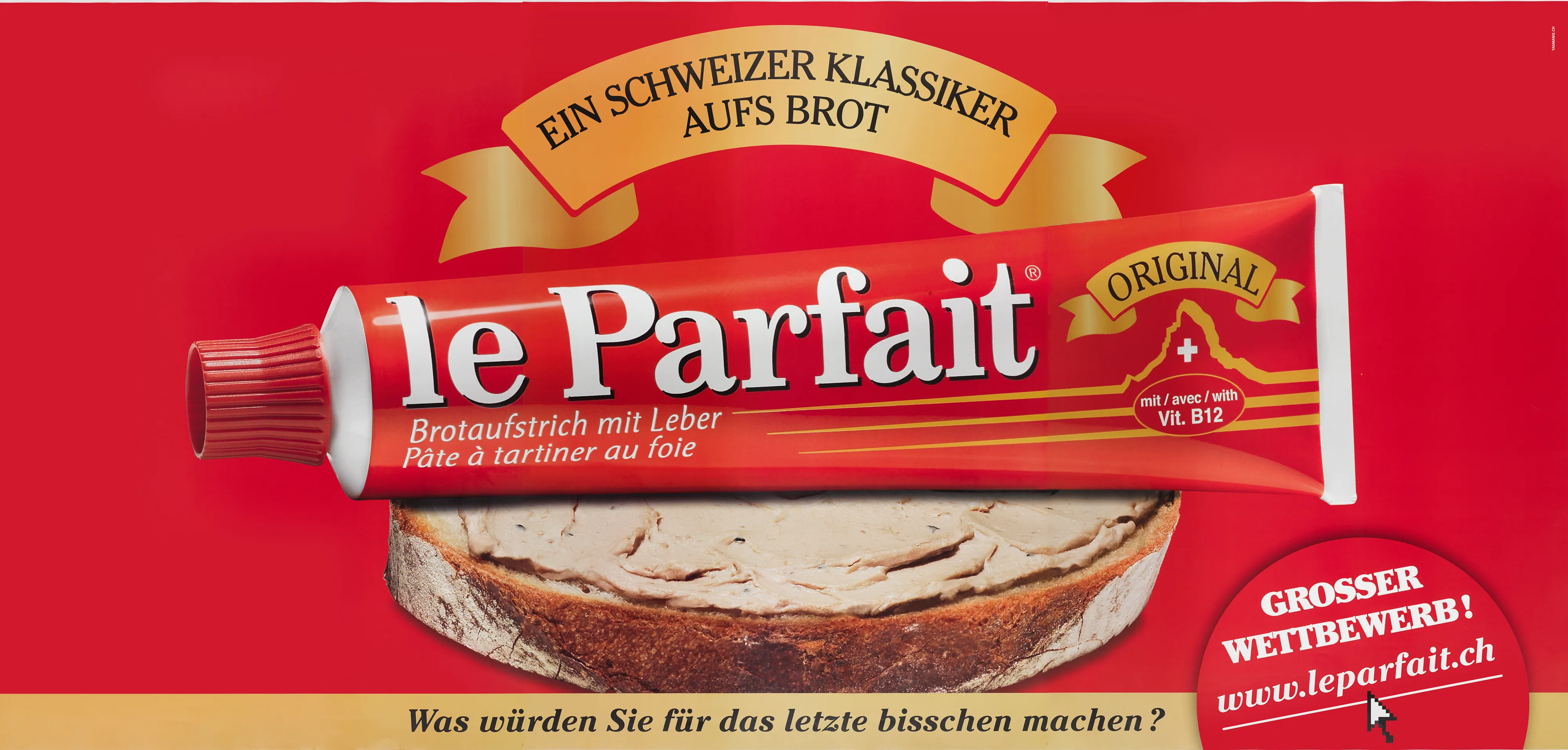 Le Parfait. Ein schweizer Klassiker aufs Brot