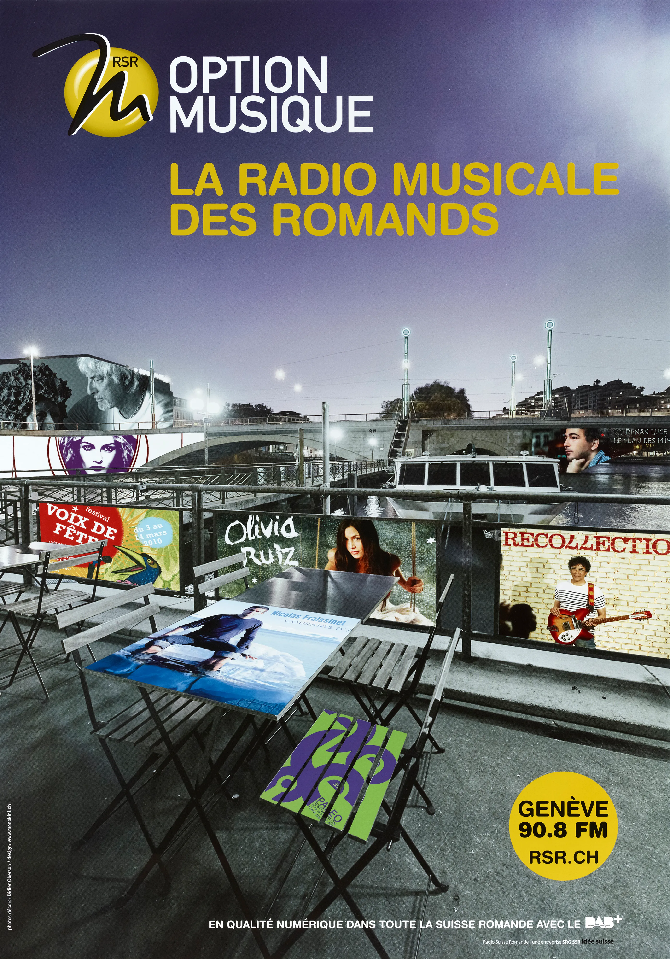 Option Musique. La radio musicale des Romands
