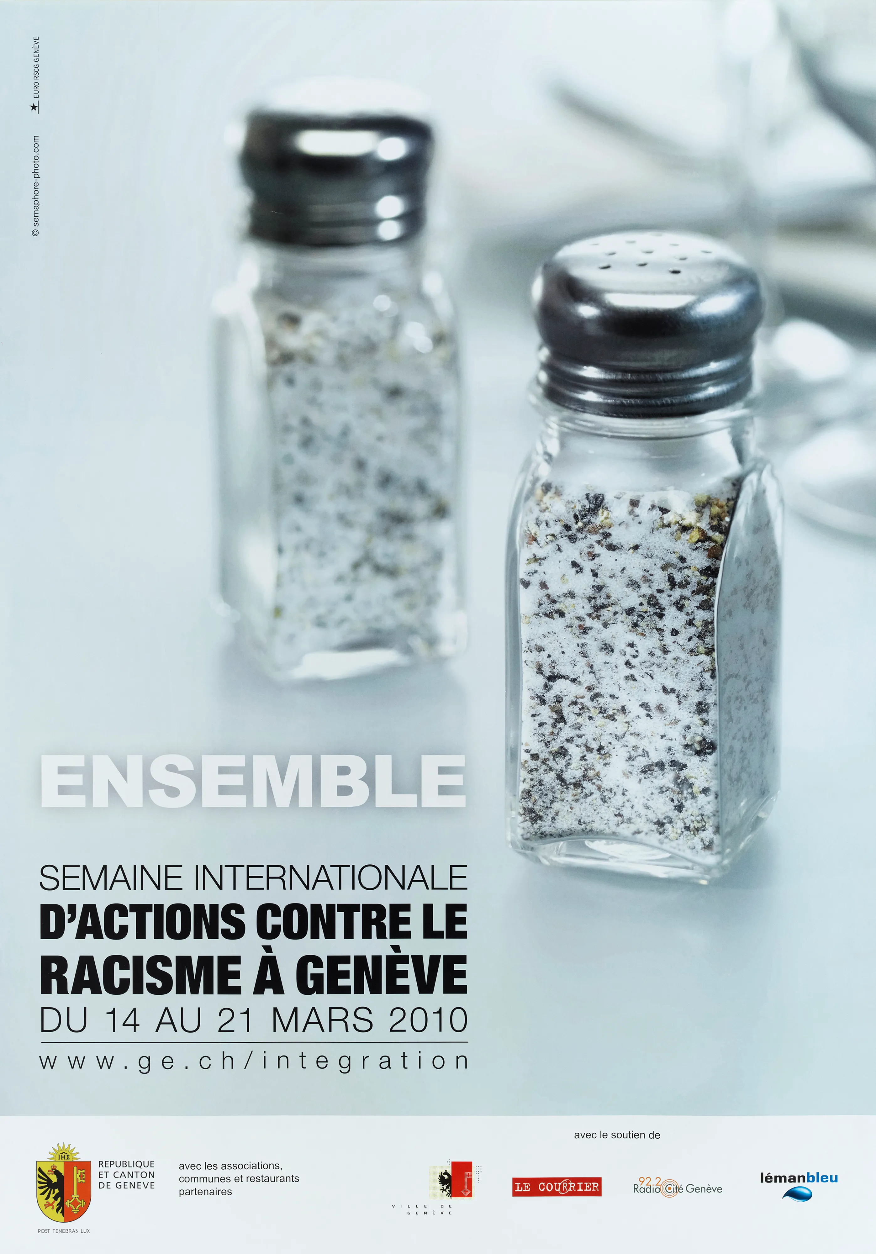 Ensemble. Semaine internationale d’actions contre le racisme à Genève