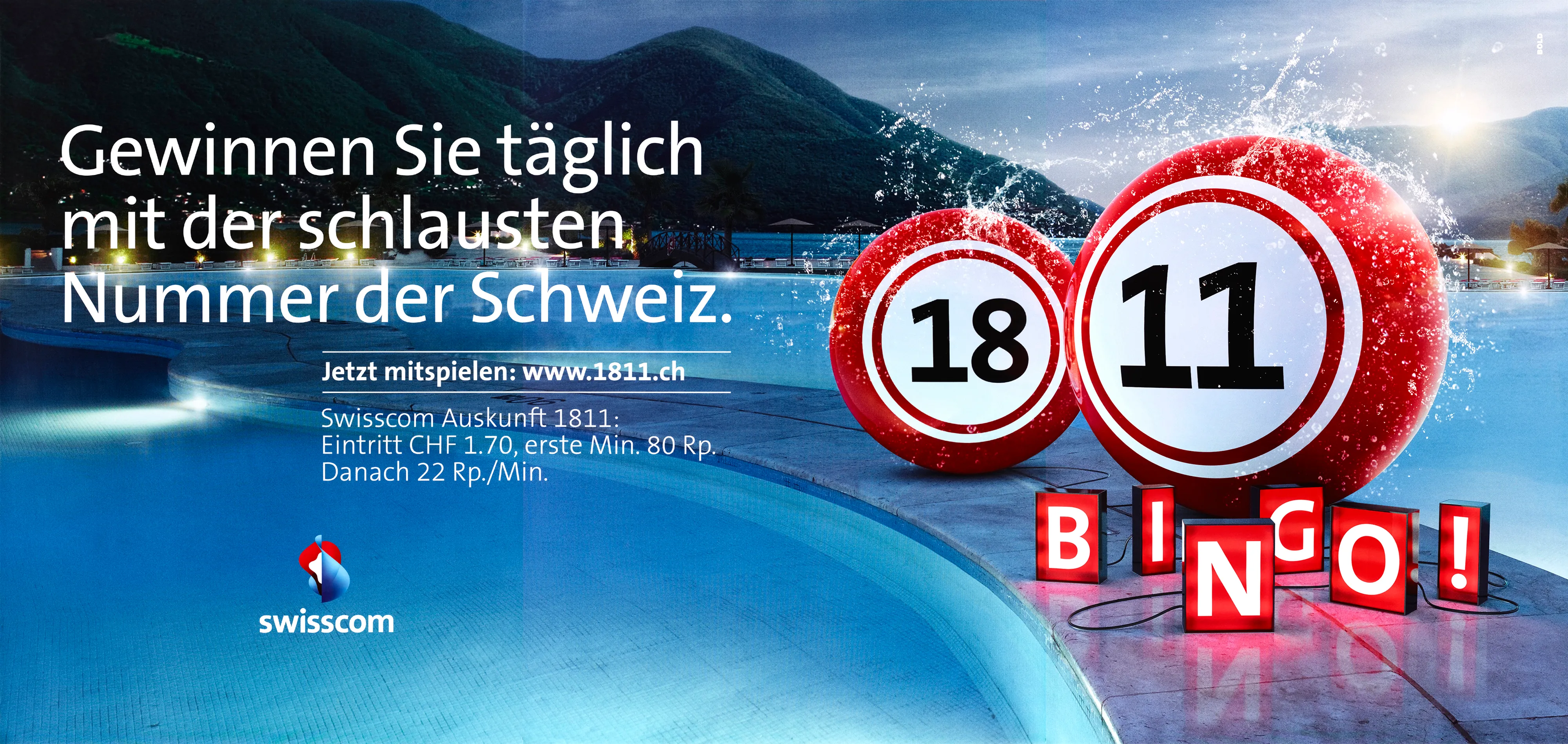 Gewinnen Sie täglich mit der schlausten Nummer der Schweiz