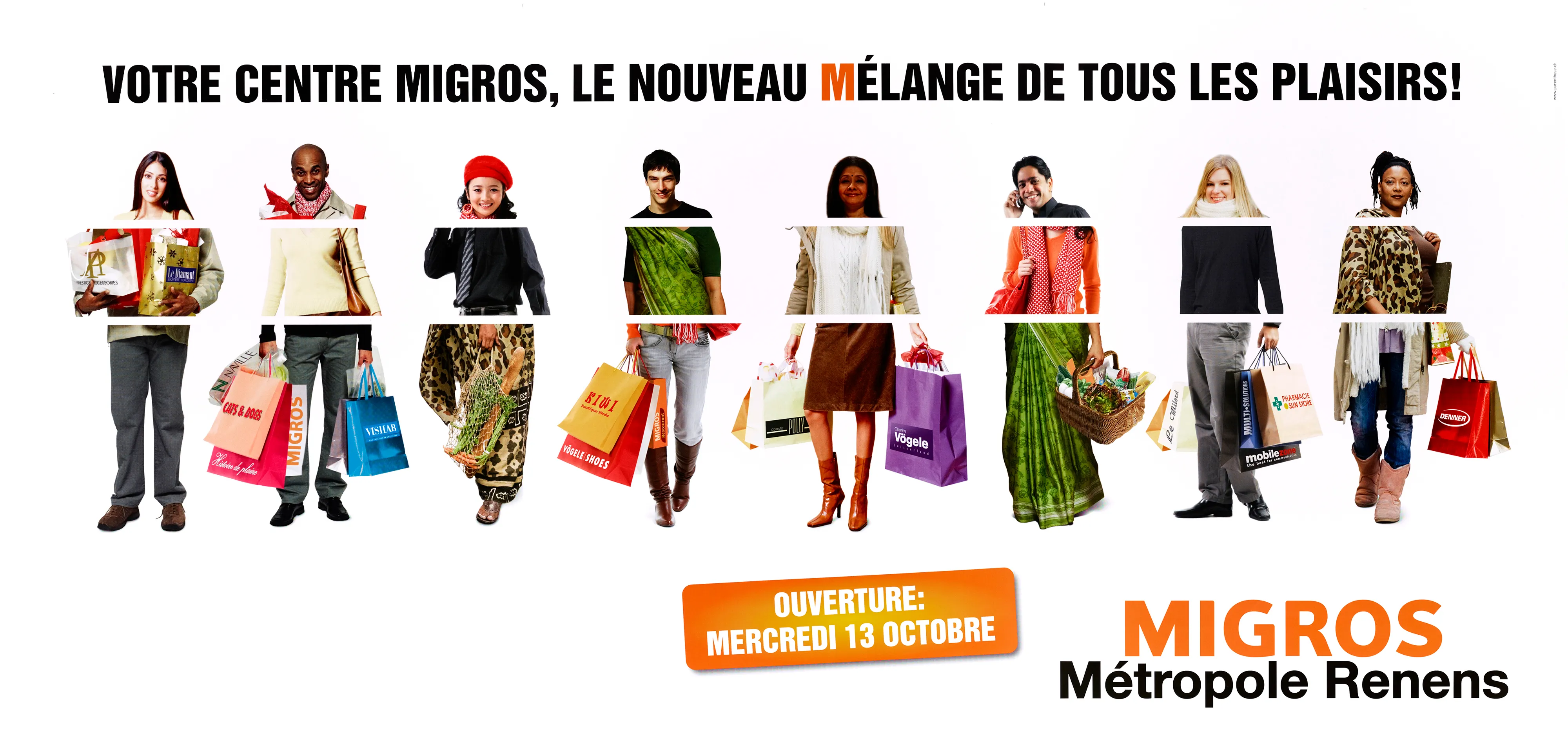 Votre centre Migros, le nouveau mélange de tous les plaisirs!