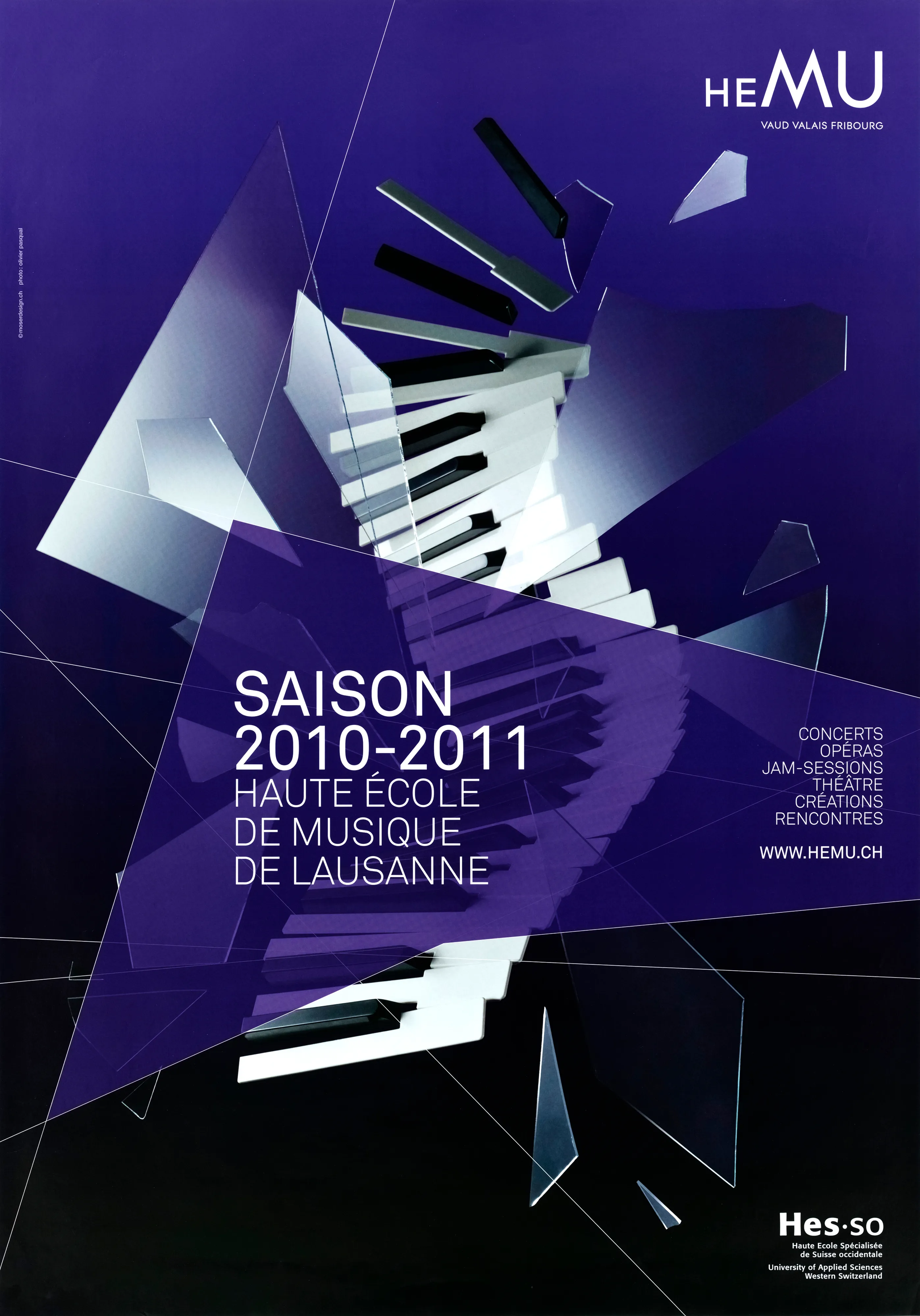 Saison 2010-2011. Haute école de musique de Lausanne