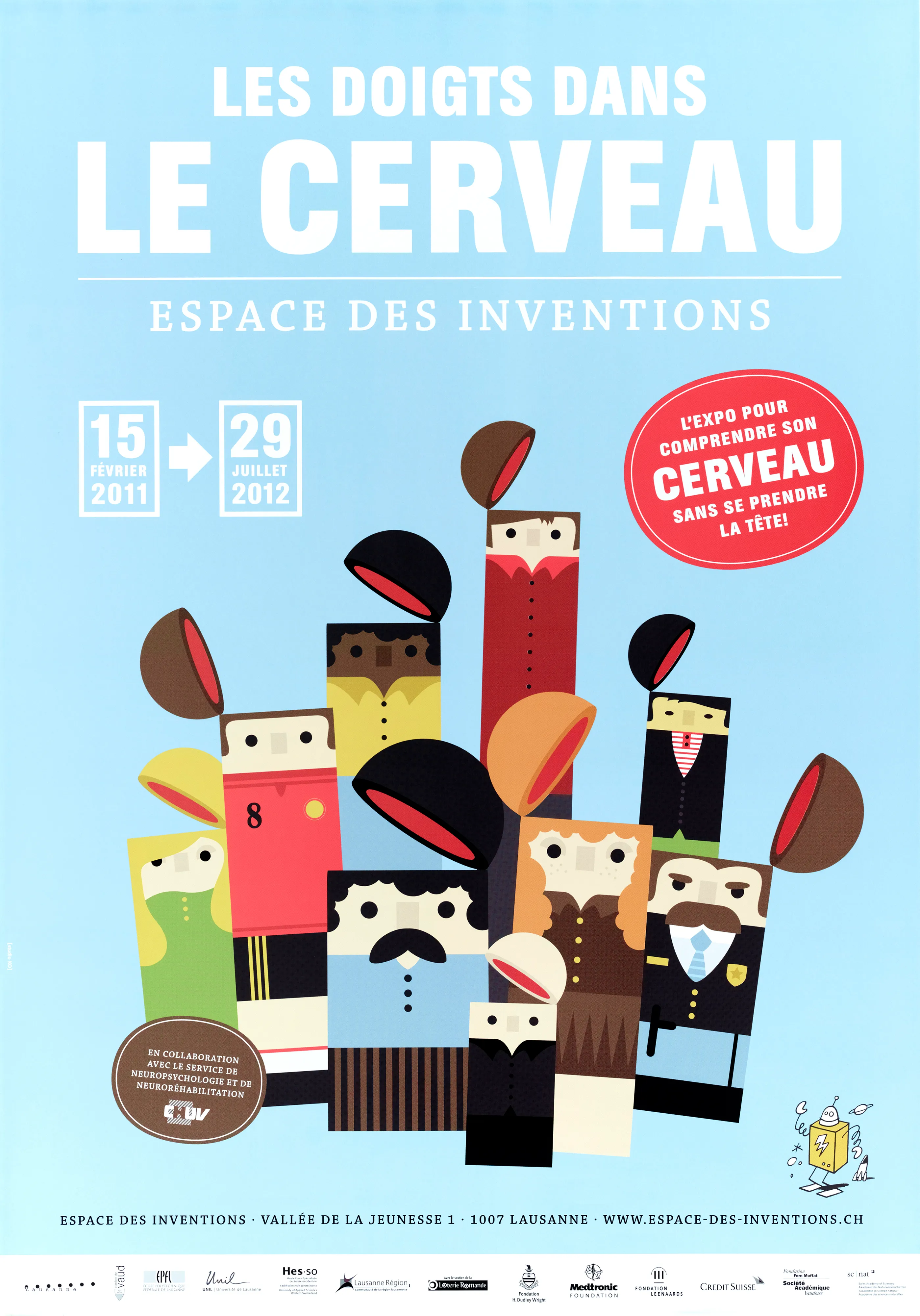 Les doigts dans le cerveau