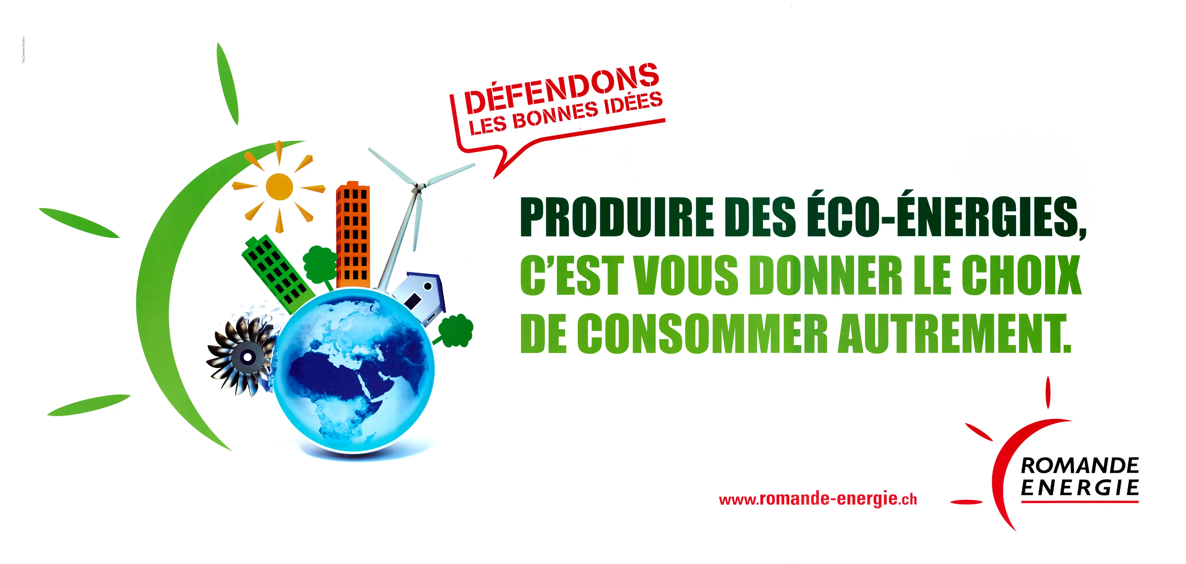 Produire des éco-énergies c’est vous donner le choix de consommer autrement