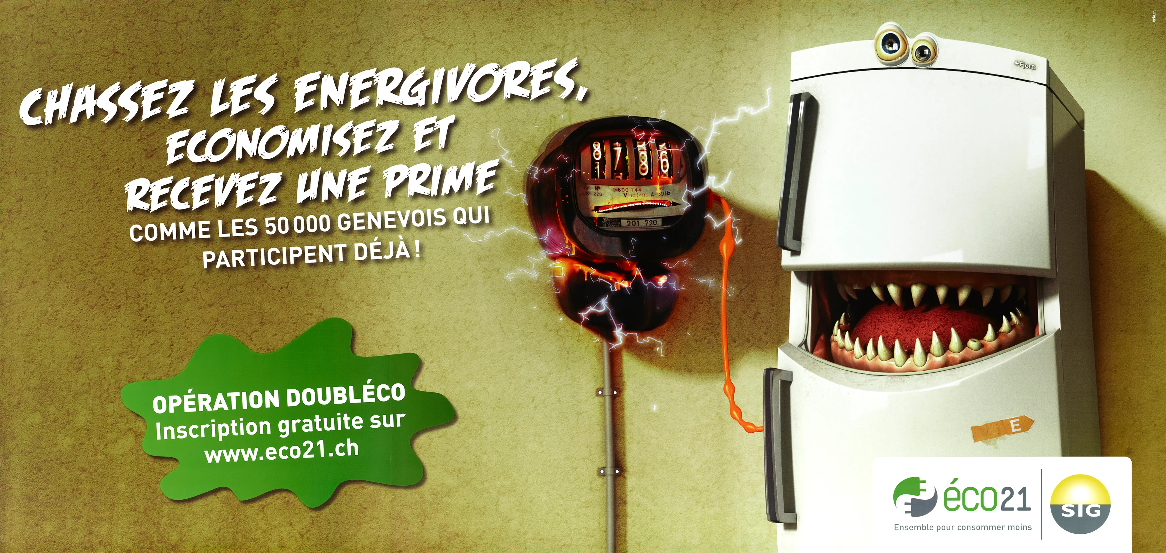 Chassez les energivores, economisez et recevez une prime