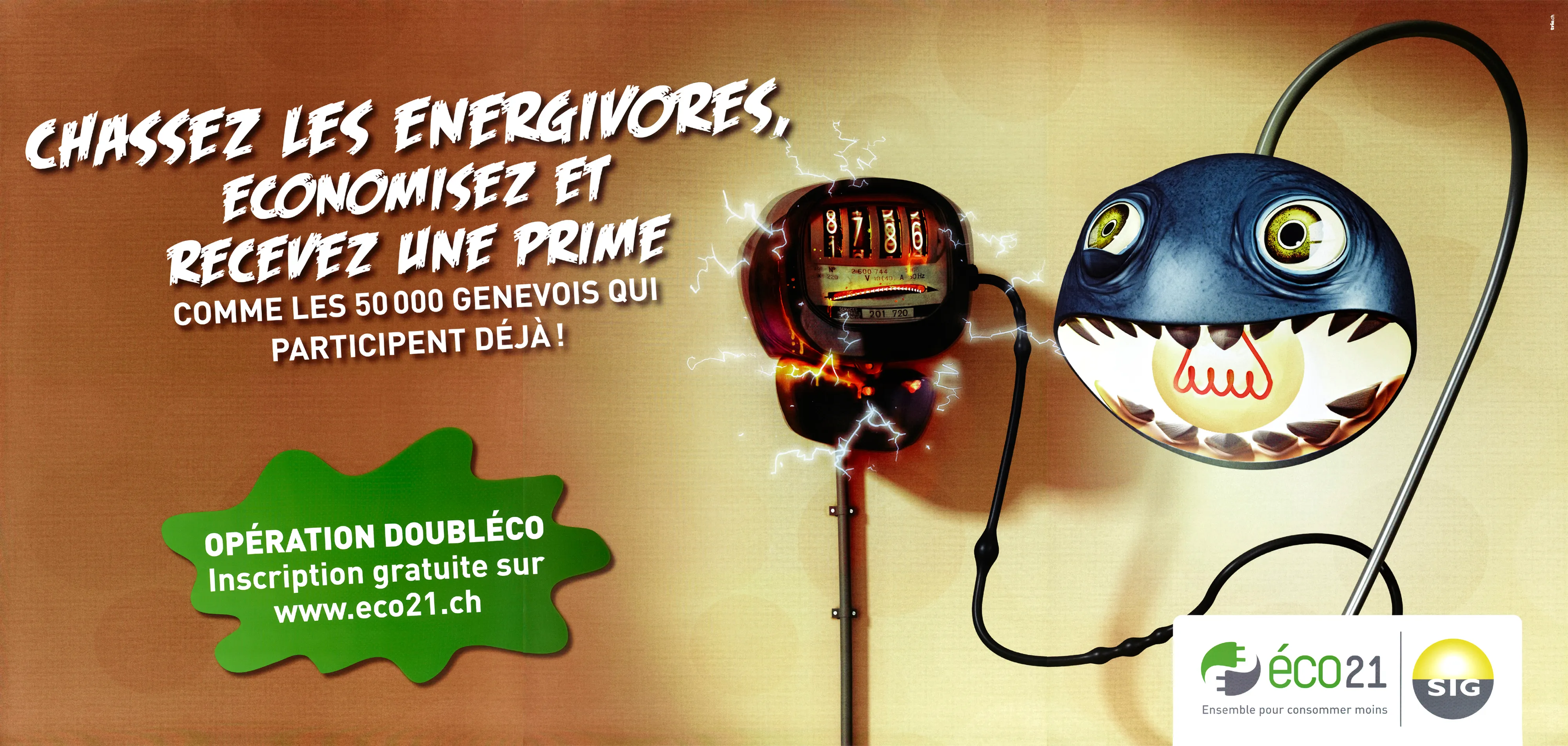 Chassez les energivores, economisez et recevez une prime
