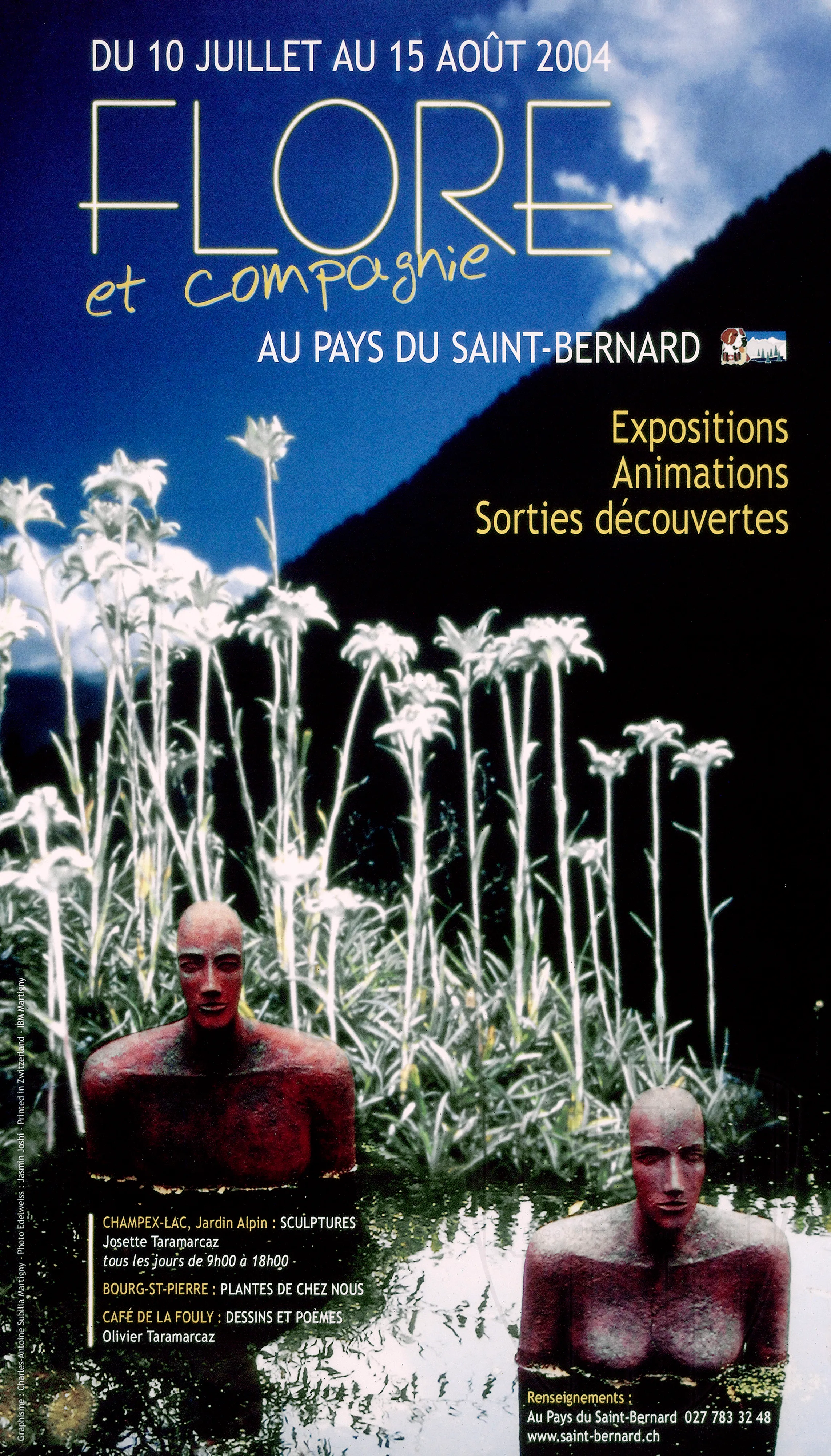 Flore et compagnie au pays du Saint-Bernard