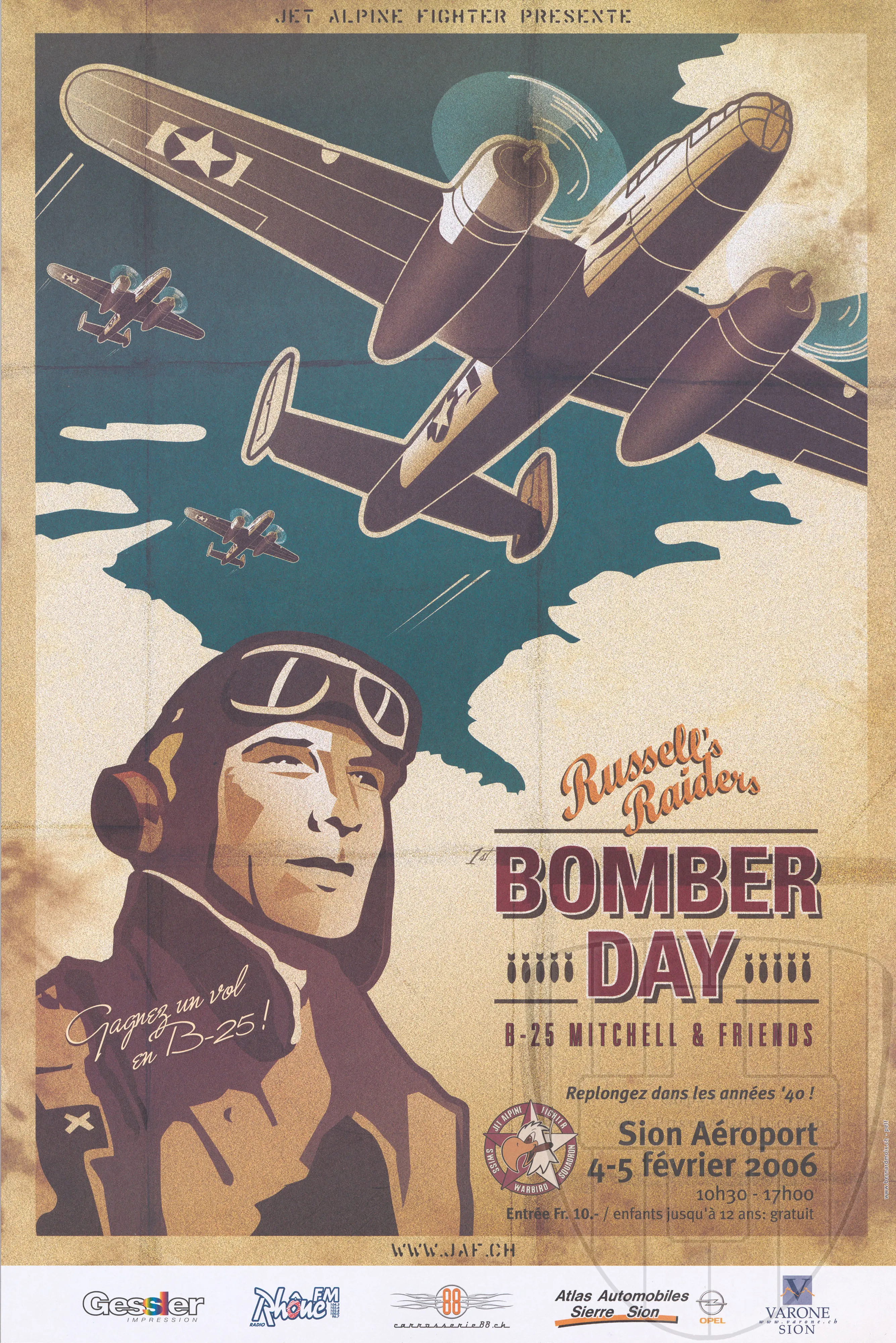 Russell’s Raiders 1st Bomber Day